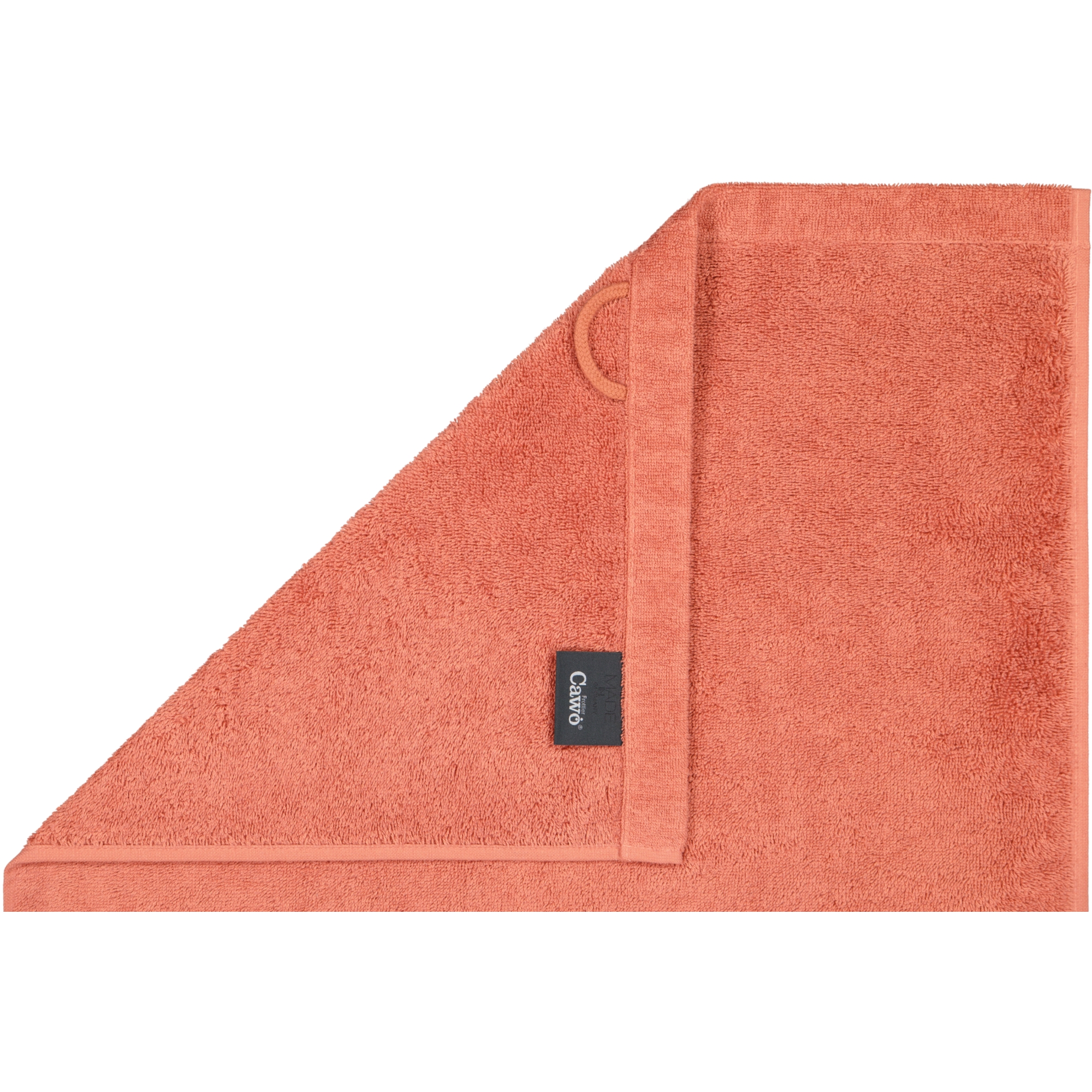 Cawö Handtücher Lifestyle Uni 7007 brick - 387 - Gästetuch 30x50 cm