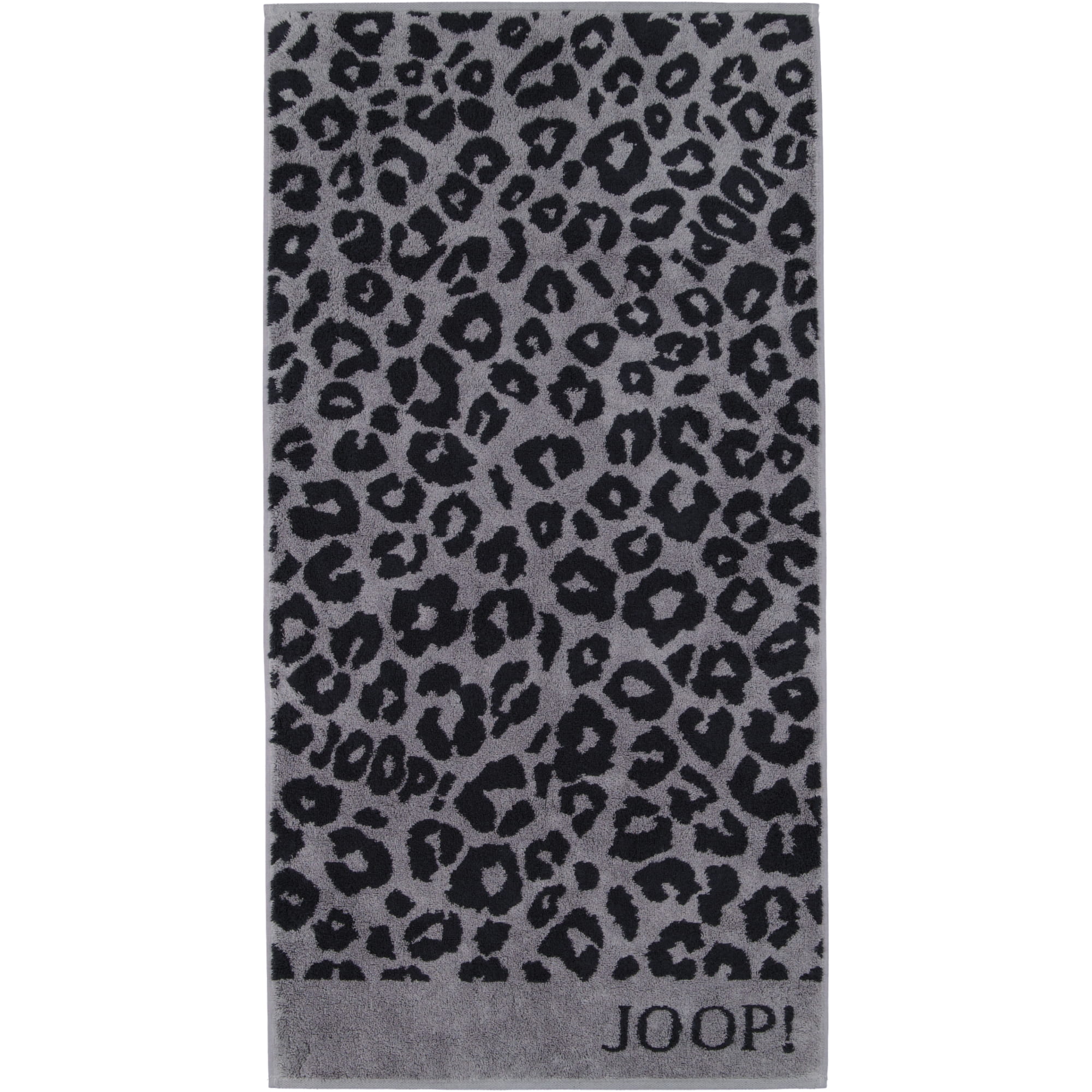 JOOP! Handtücher Leo Allover 1707 graphit - 90 - Handtuch 50x100 cm