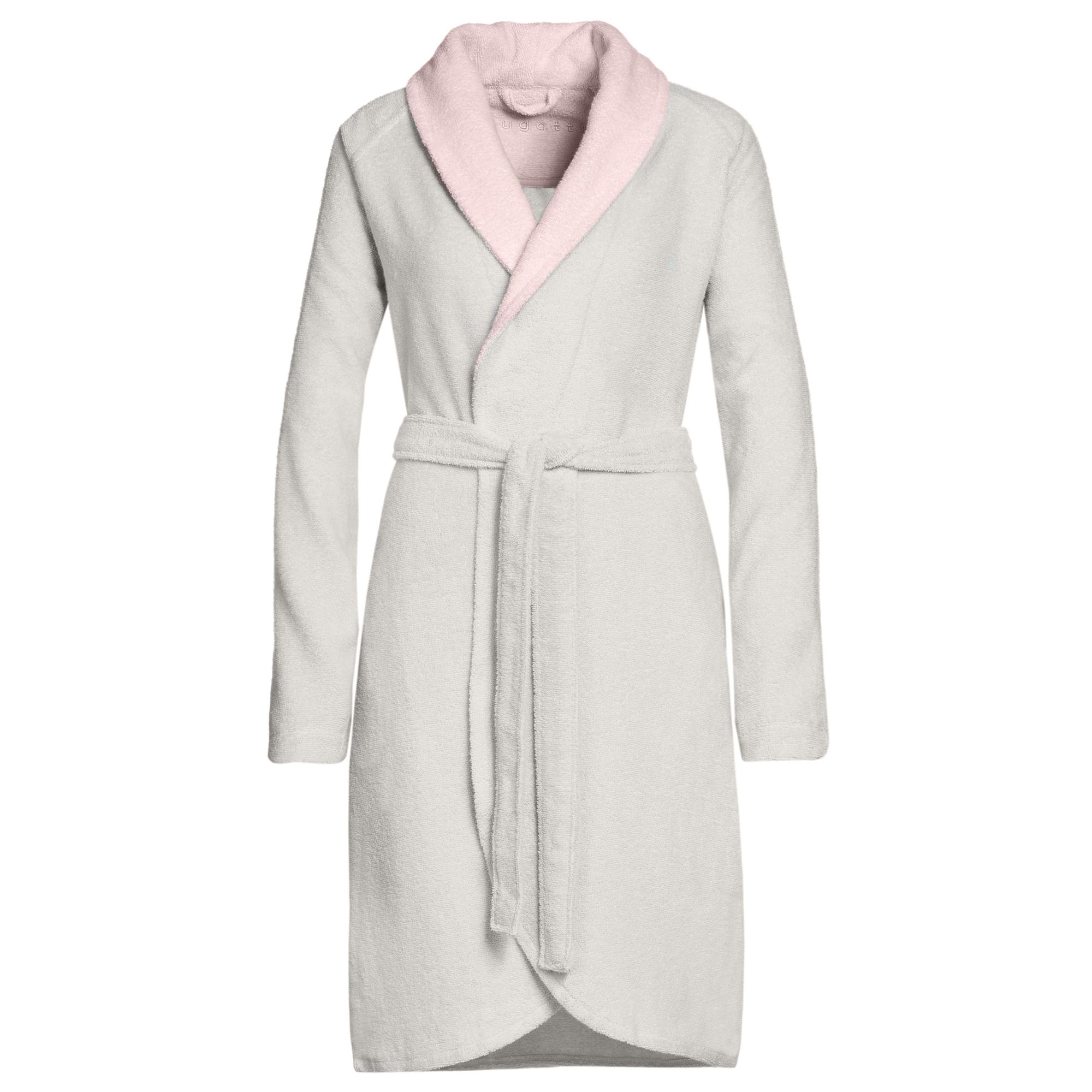 bugatti Bademäntel Damen Schalkragen Belinda light grey - 721