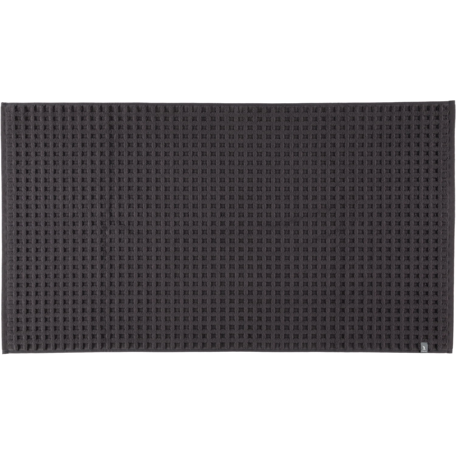 Möve Badteppich - Piquee - Größe: 60x100 cm - Farbe: graphite - 843 (1-0798/8127)