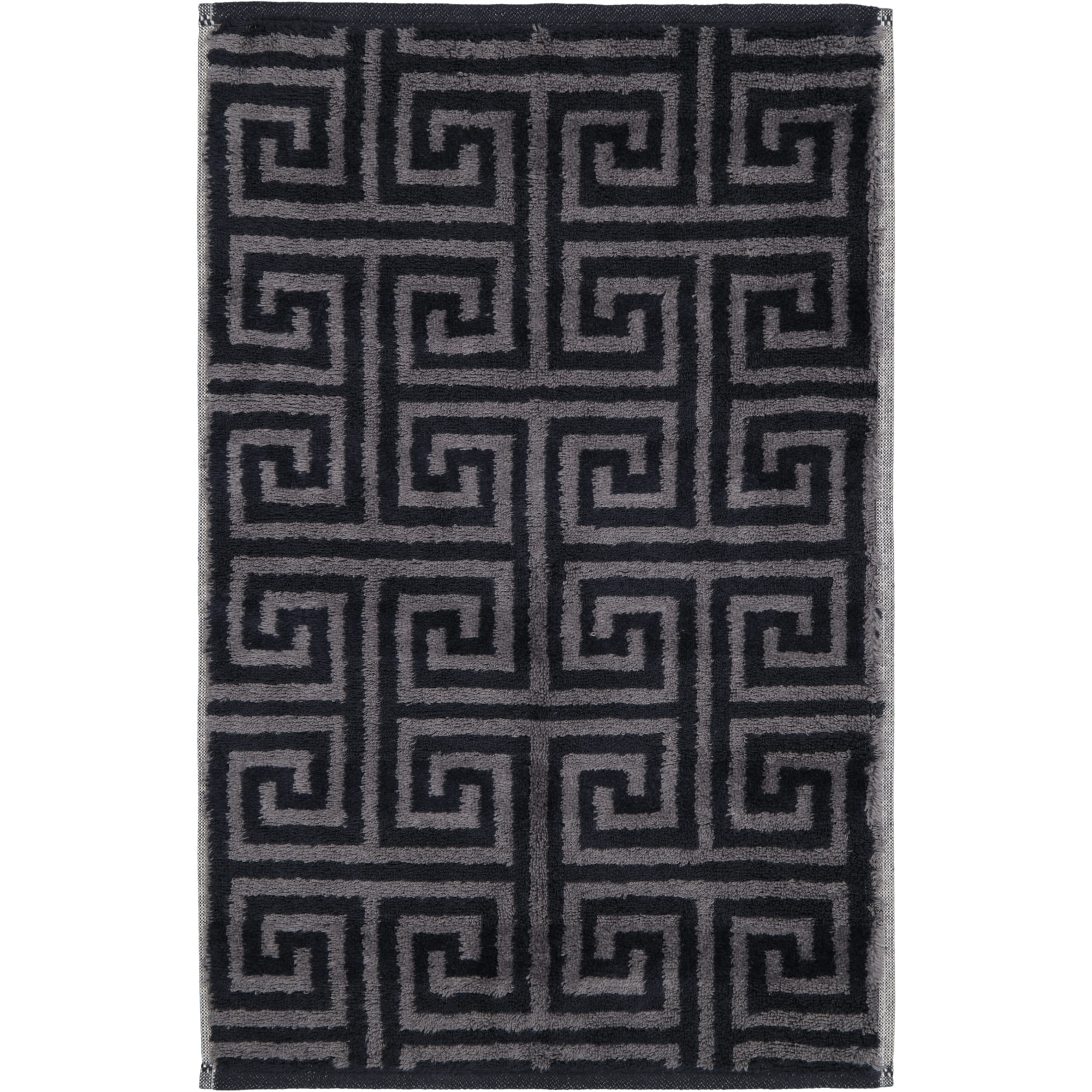 Cawö Handtücher Noblesse Elegance Allover 1088 anthrazit - 97 - Gästetuch 30x50 cm