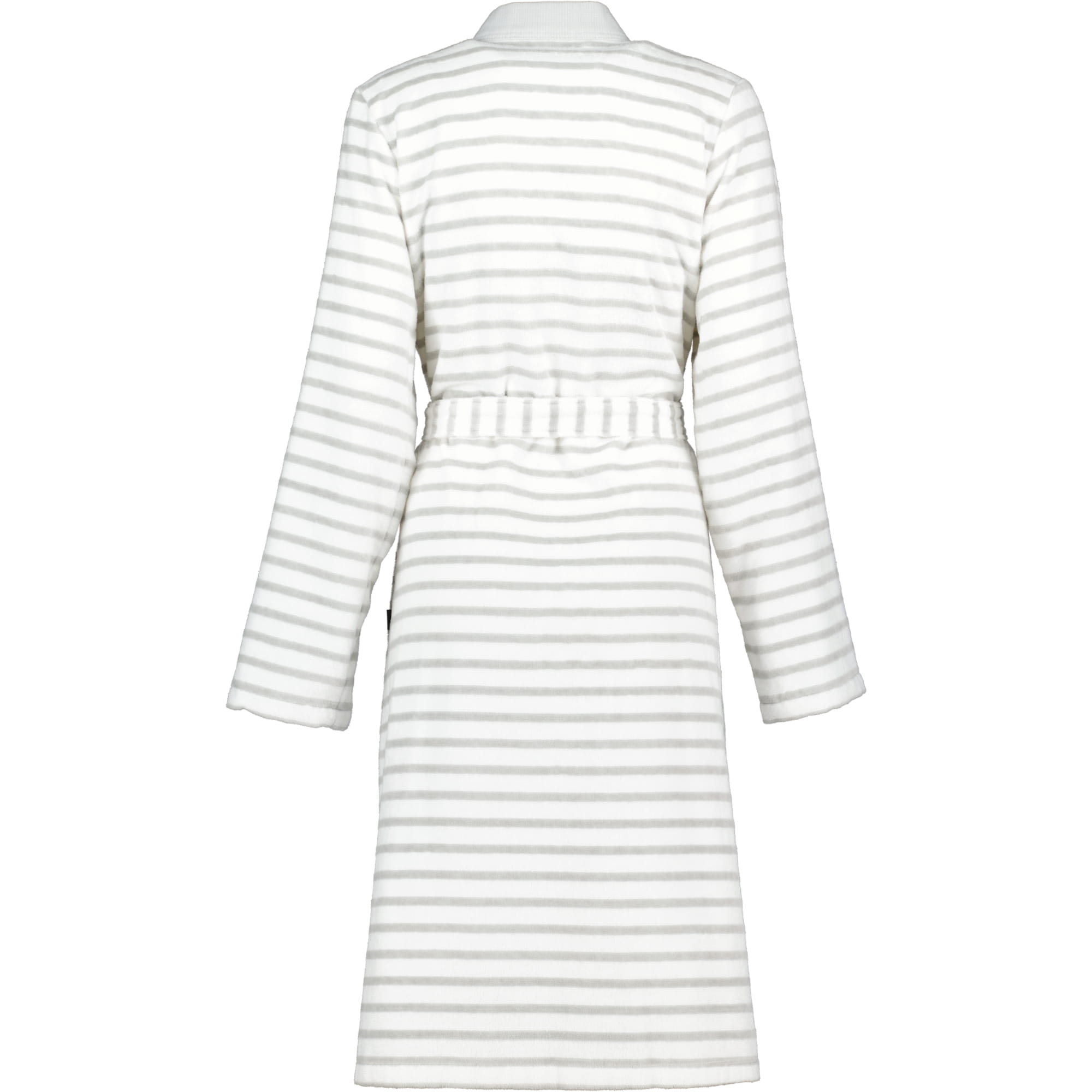 Cawö - Damen Bademantel Kimono Breton 6595 - Farbe: silber - 76