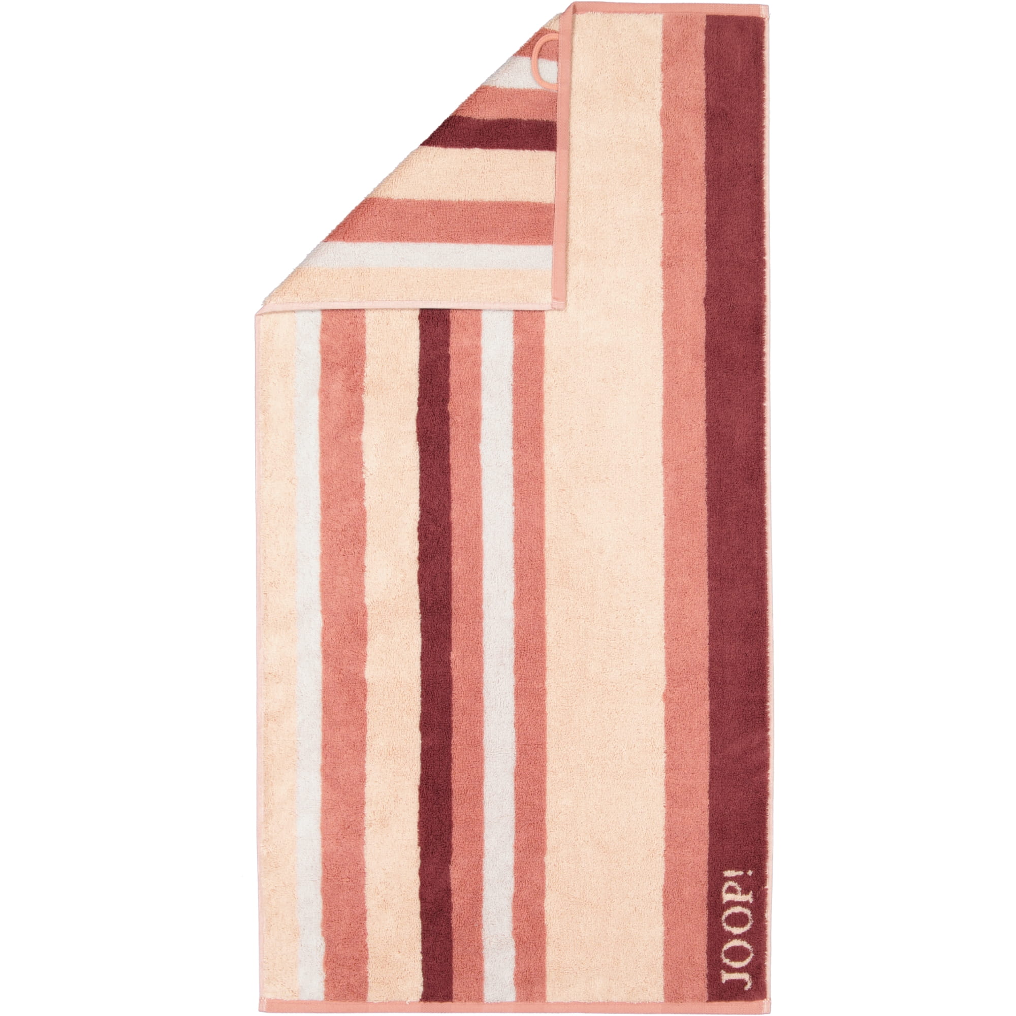 JOOP! Handtücher Vibe Streifen 1698 puder - 22 - Handtuch 50x100 cm