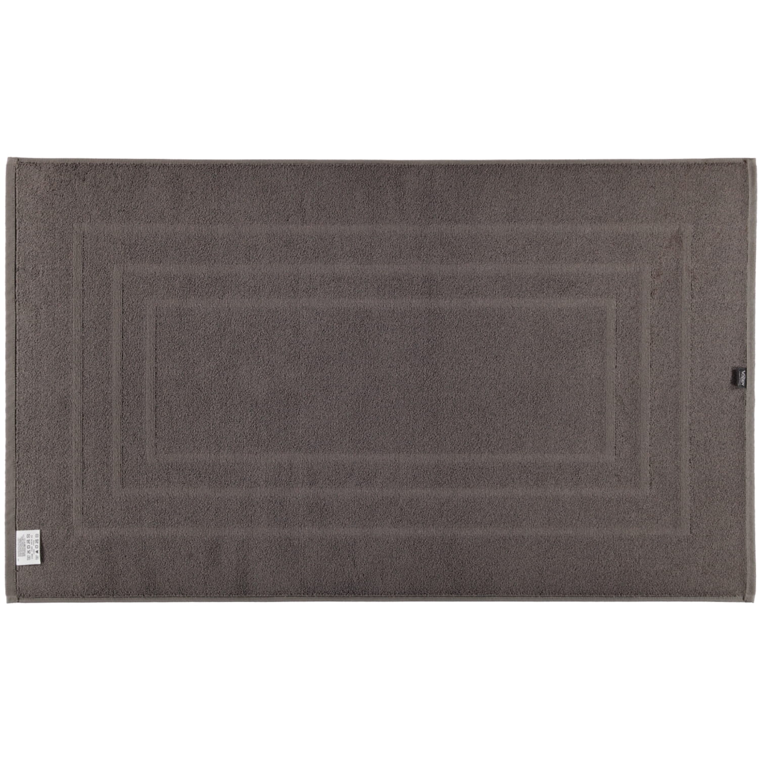 Vossen Badematten Feeling slate grey - 7420 - 60x100 cm