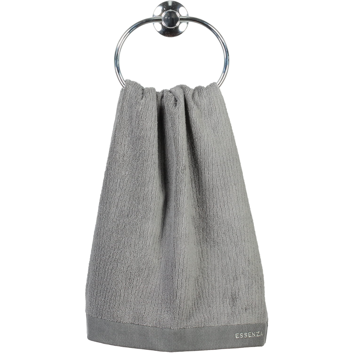Essenza Connect Organic Lines - Farbe: grey - Handtuch 60x110 cm