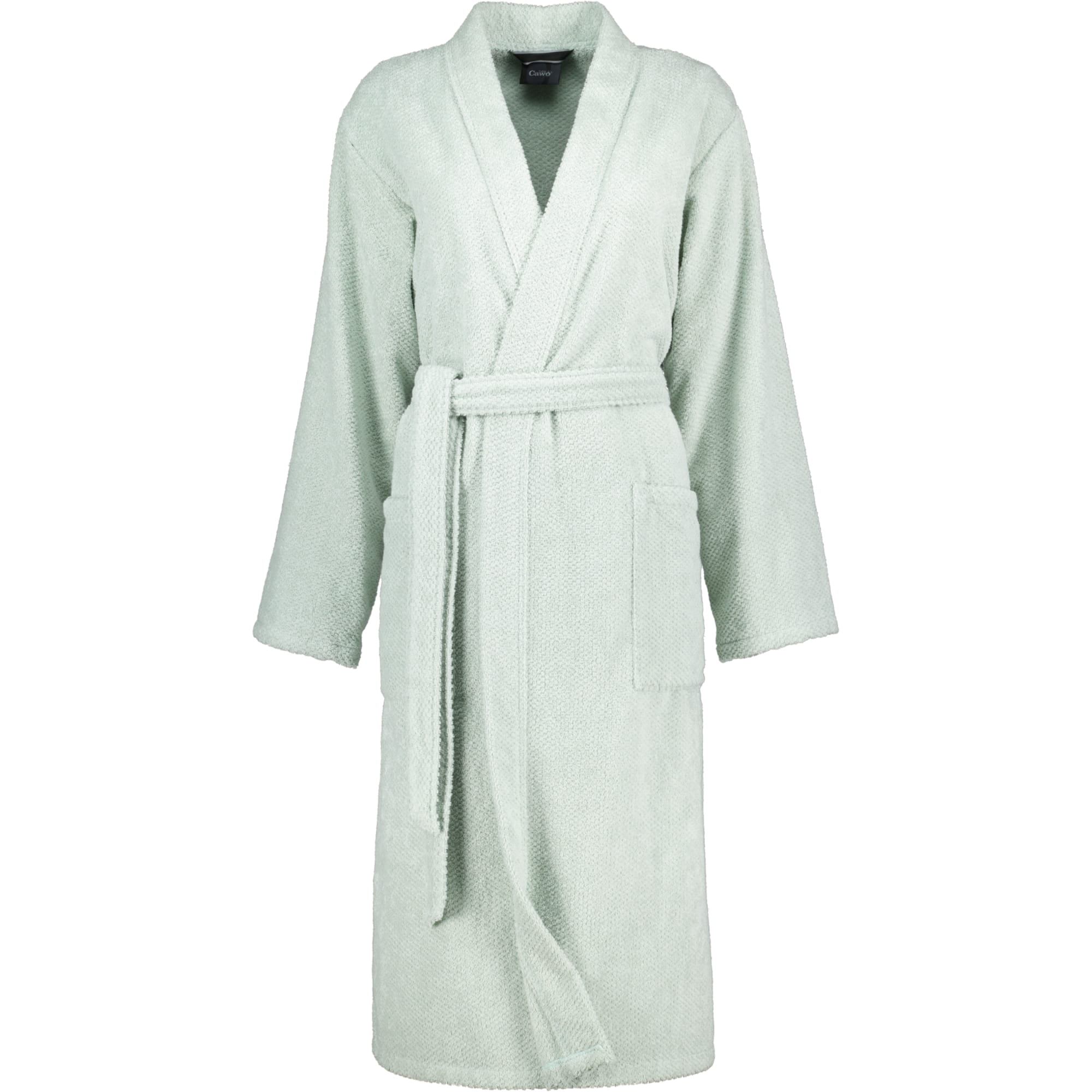 Cawö Bademäntel Damen Kimono Pure 5222 eukalyptus - 450