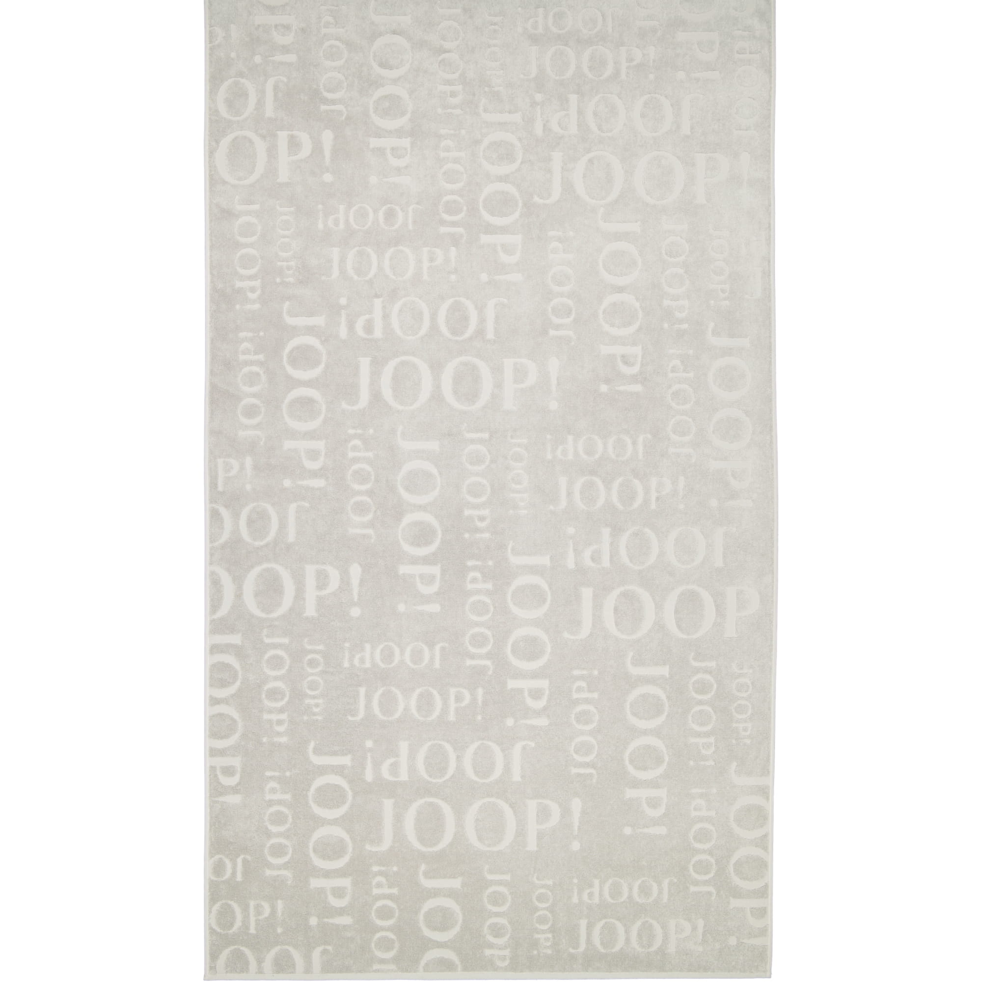 JOOP! Strandtücher Beach Repeat 1697 Platin - 705 - Strandtuch 100x180 cm