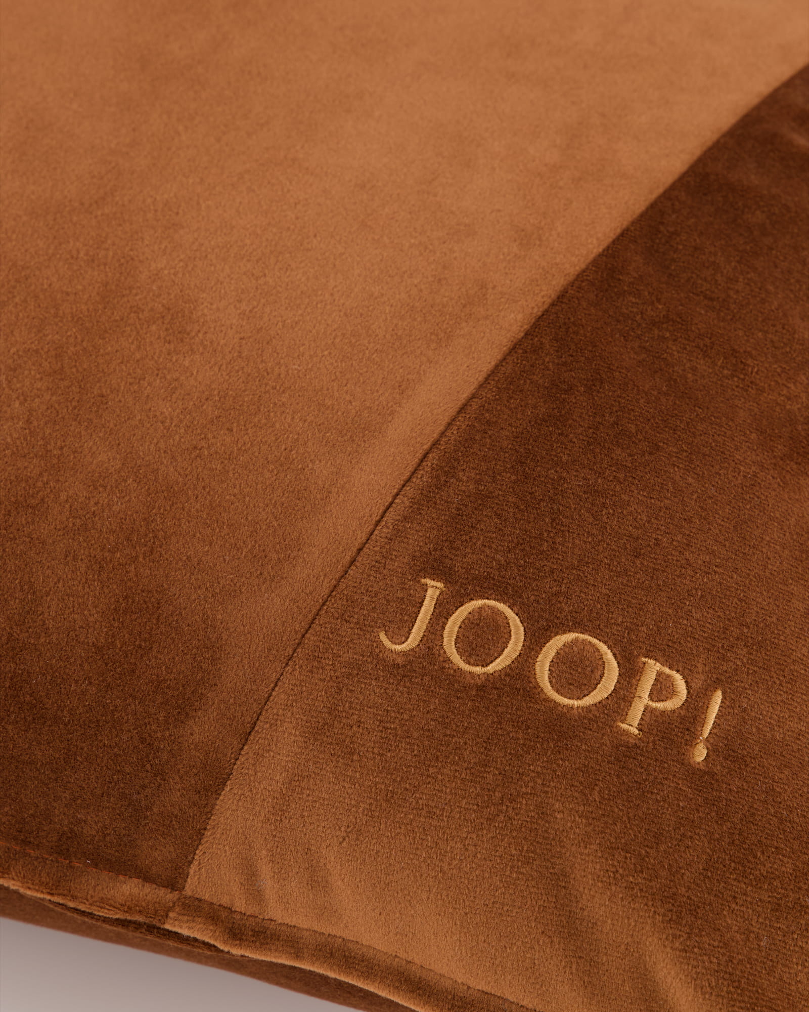 JOOP! Kissenhüllen Decor Karamell - 050 - 40x60 cm
