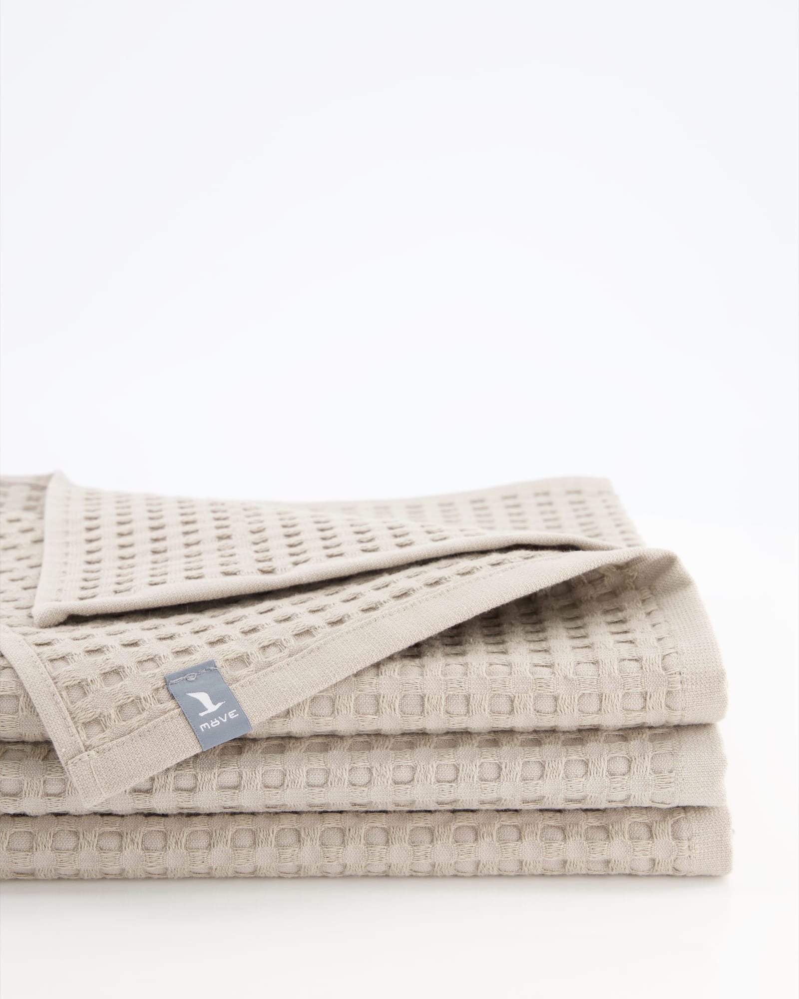Möve - Waffelpiquée - Farbe: cashmere - 713 (1-0605/8762) - Gästetuch 40x70 cm