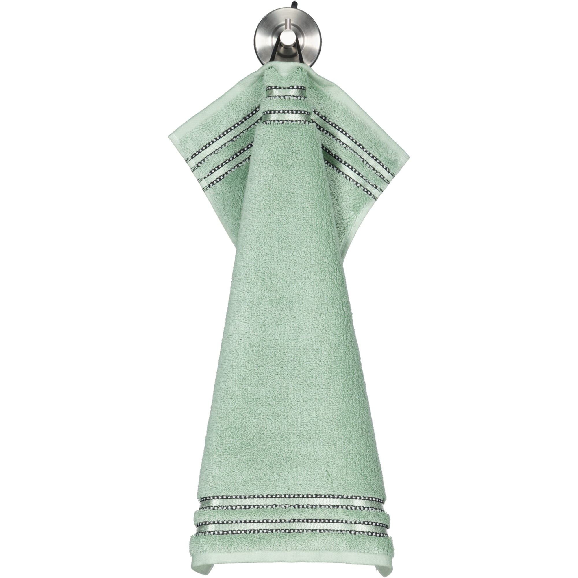 Vossen Handtücher Cult de Luxe soft green - 5305 - Gästetuch 30x50 cm