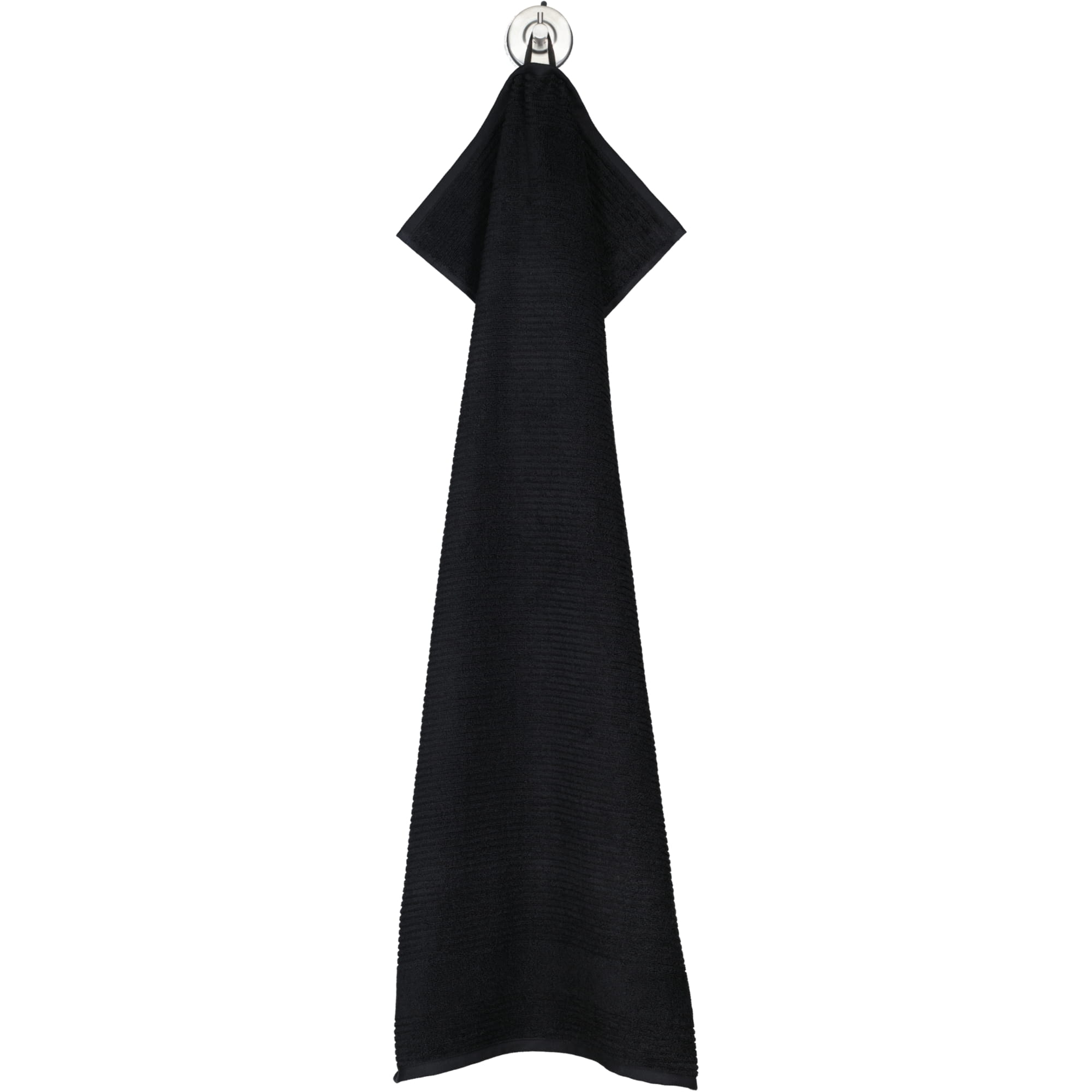 Vossen Handtücher Tomorrow schwarz - 7900 - Handtuch 50x100 cm