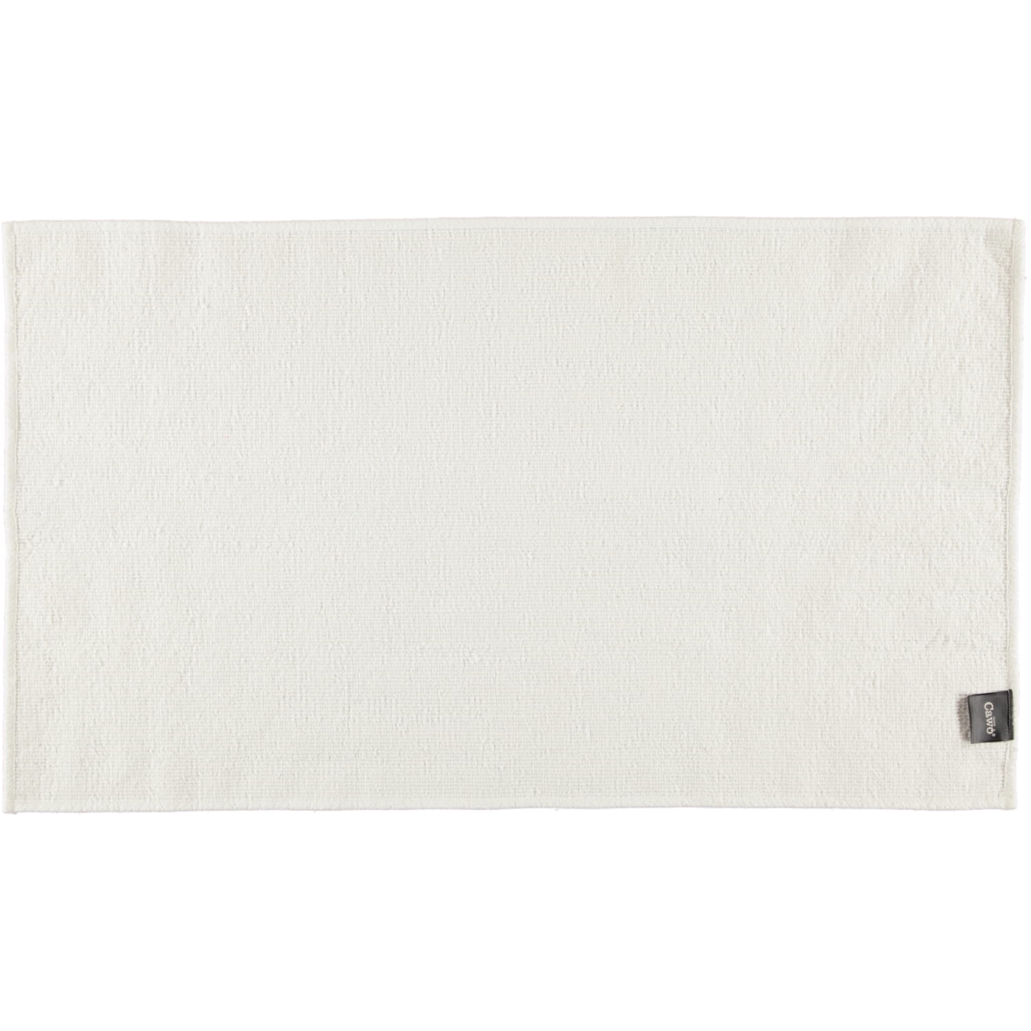 Cawö Home - Badteppich Struktur 1004 - Farbe: weiß - 600