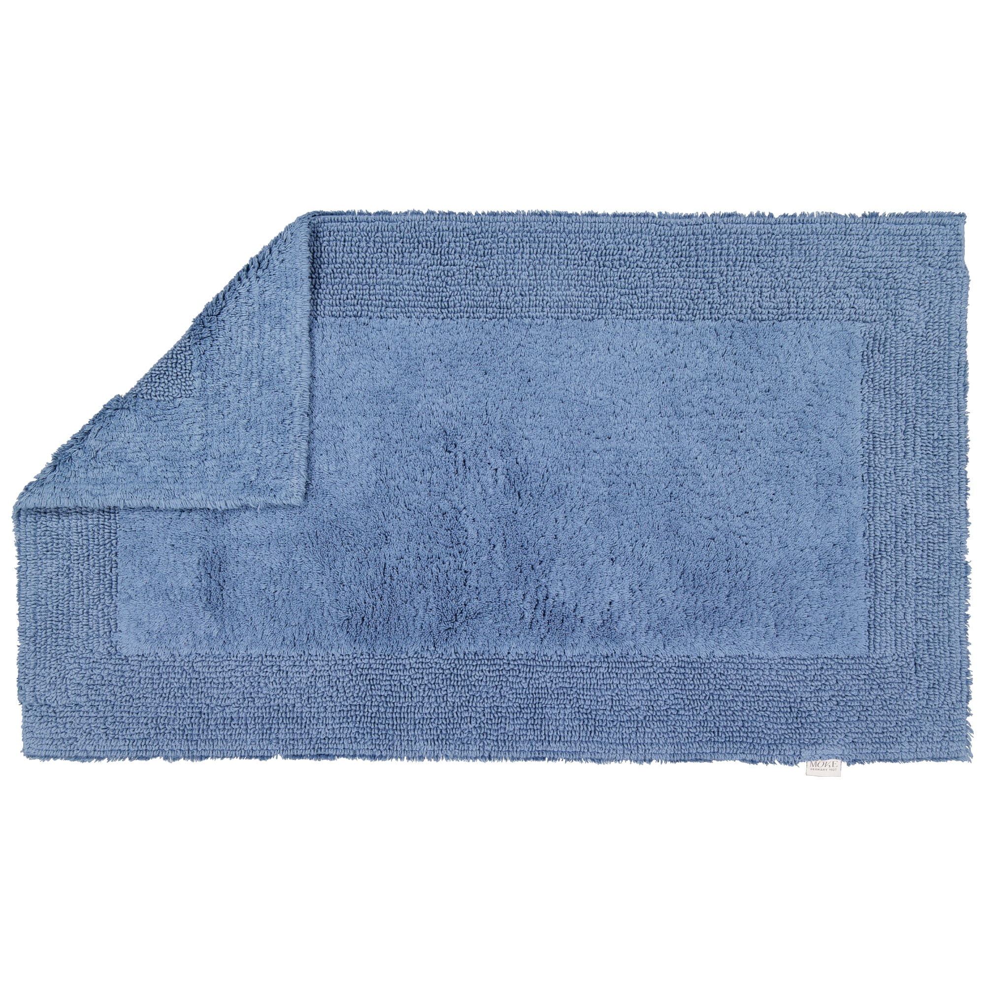 Möve Badteppiche Doubleface steel blue - 847 - 60x100 cm