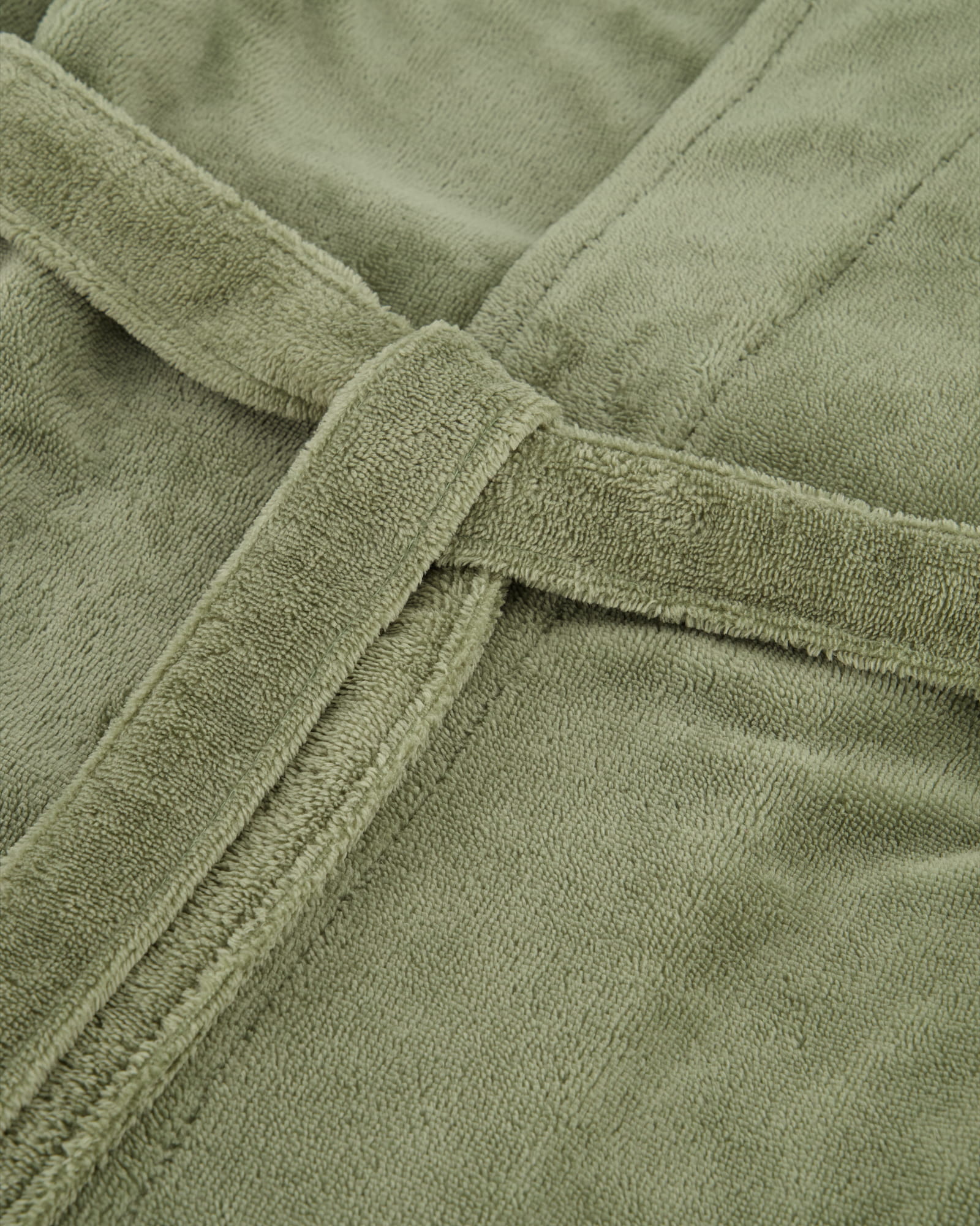 Vossen Bademäntel Damen Stehkragen Andorra detox green/eukalyptus - 0002