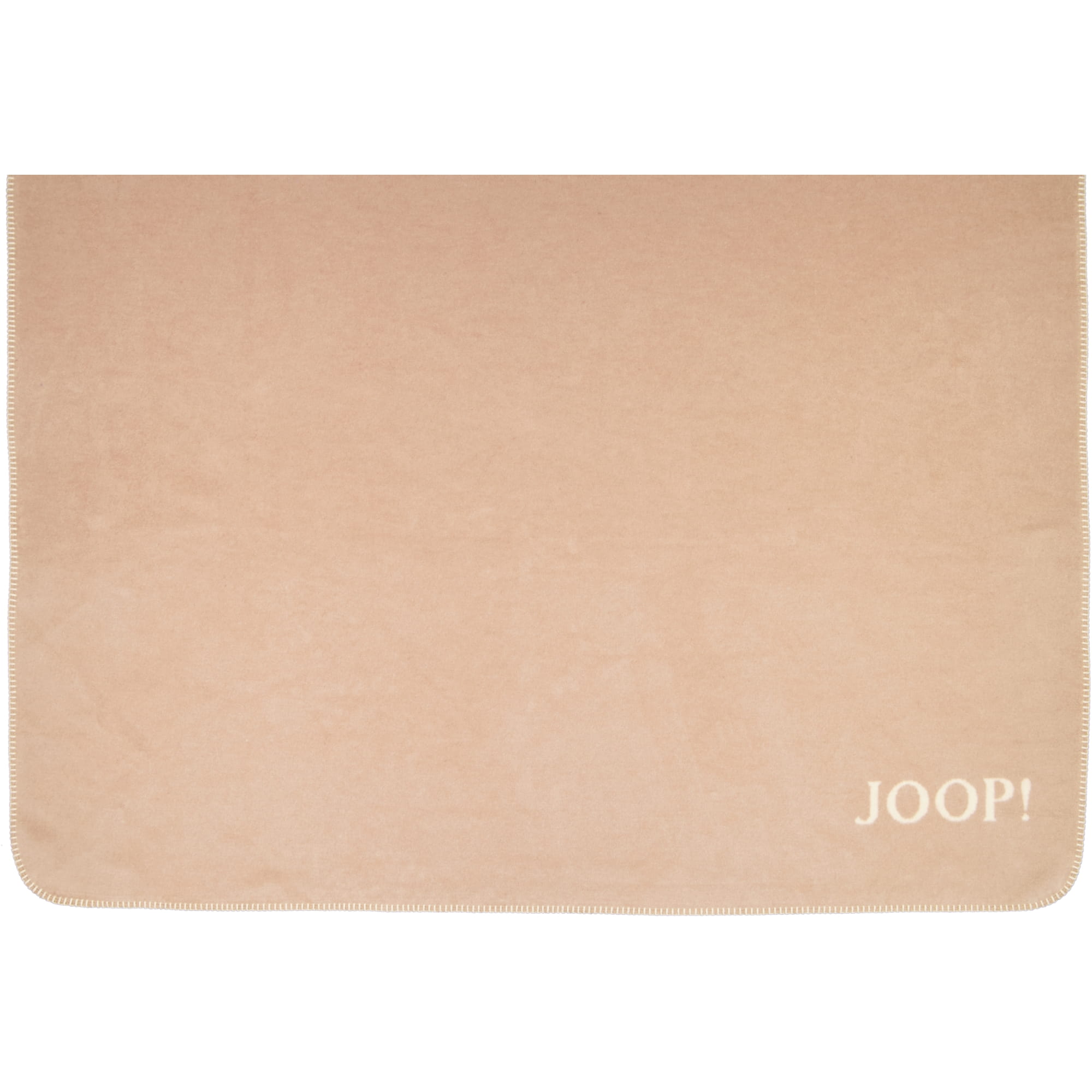 JOOP! Wohndecken Uni-Doubleface Nude-Pergament - 150x200 cm