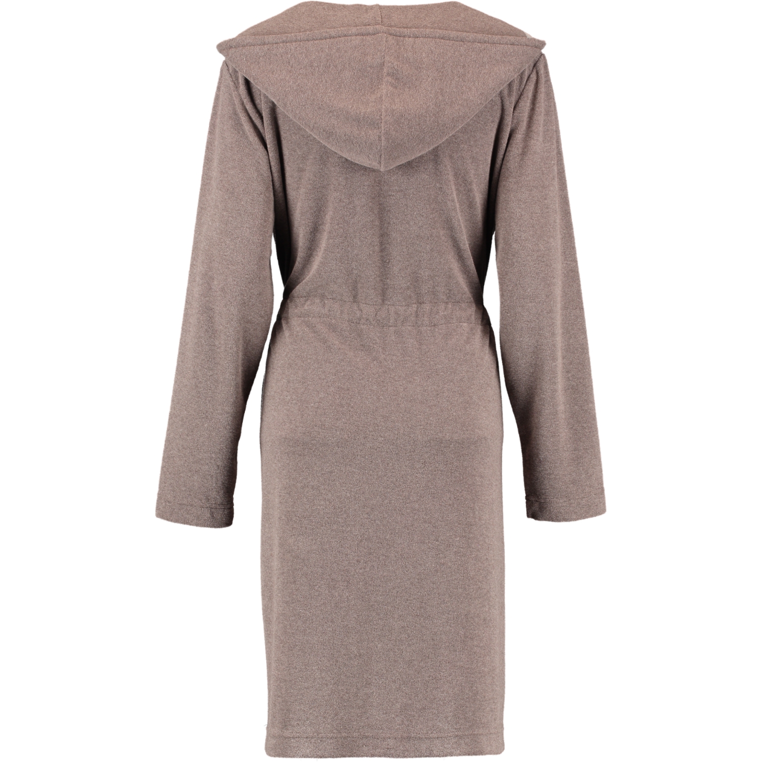 Cawö Home Active Damen Kurzmantel Kapuze TG RV 821 - Farbe: mocca-stein - 37