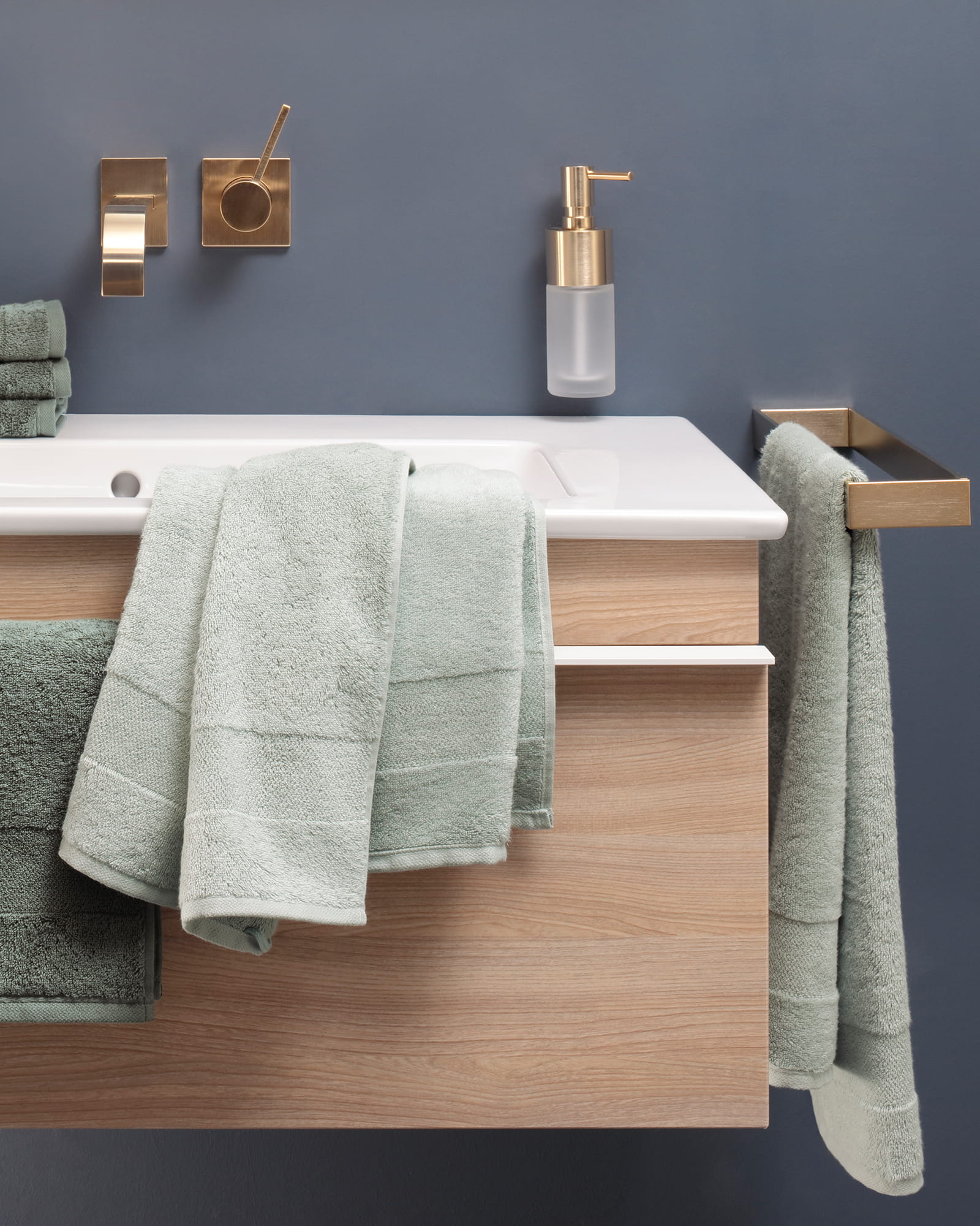 Villeroy & Boch Handtücher One 2550 - Farbe: mineral green - 470