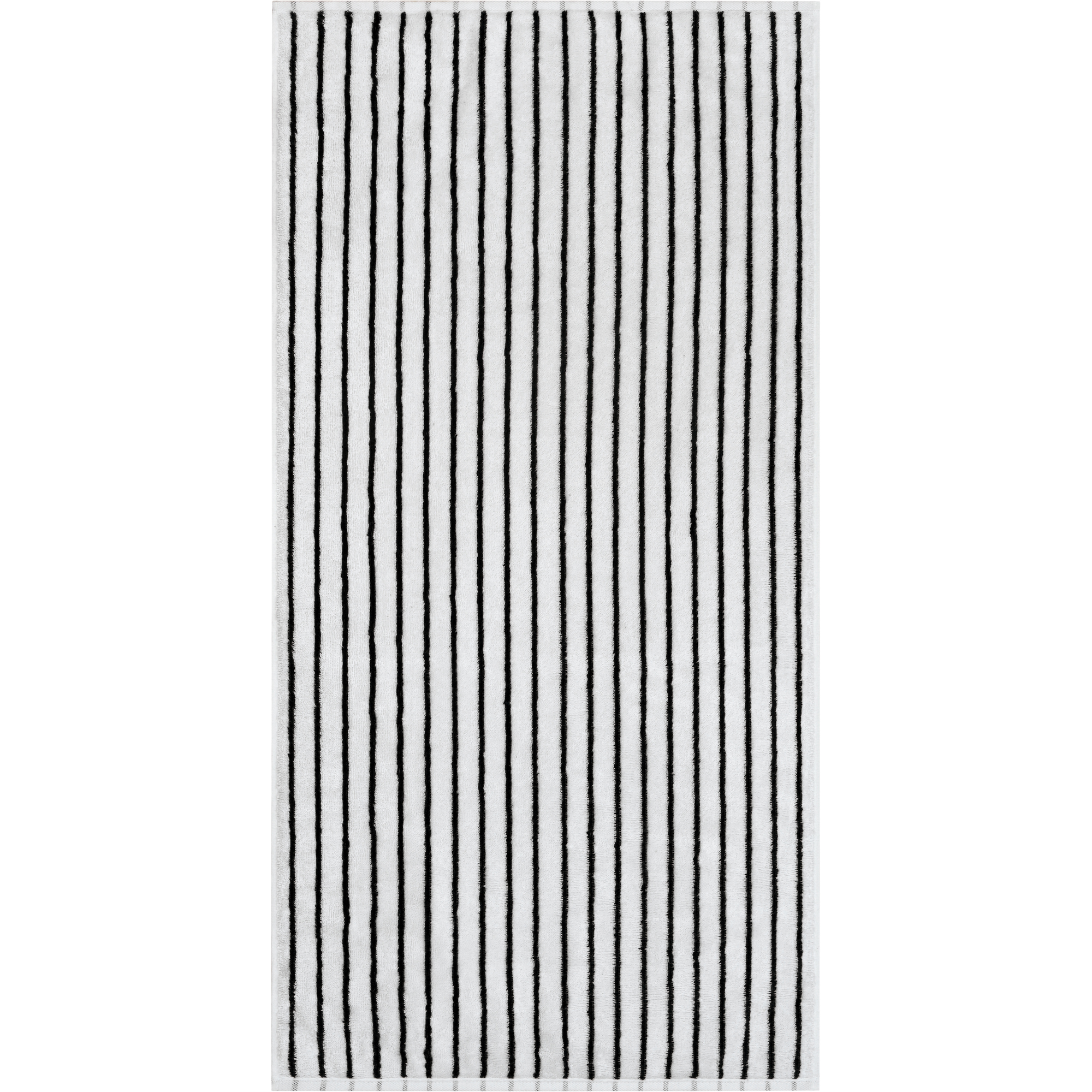 Cawö Handtücher Black&White Streifen 6278 schwarz/weiß - 96 - Handtuch 50x100 cm