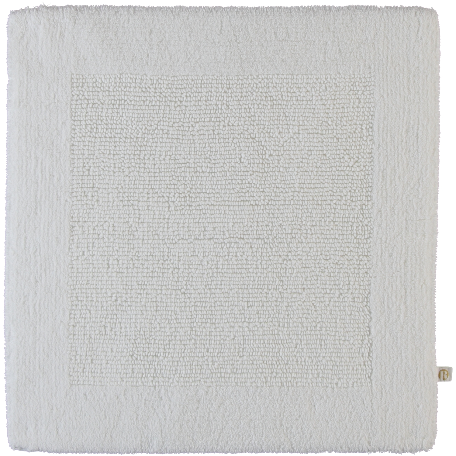 Rhomtuft - Badteppiche Prestige - Farbe: weiss - 01 - 60x60 cm