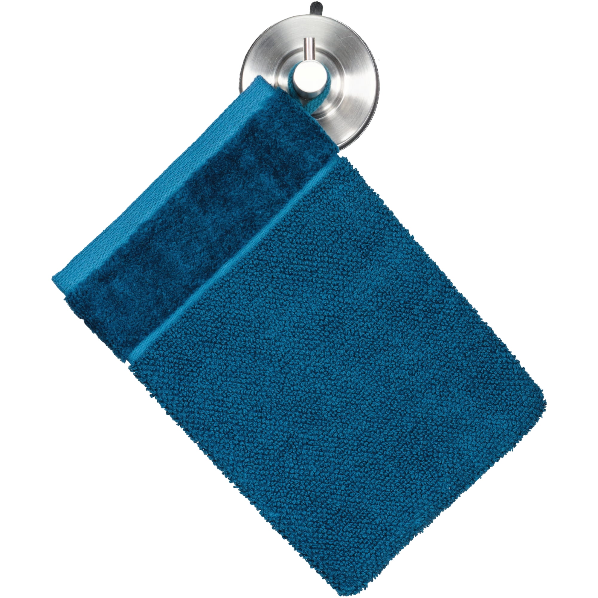 Möve Bamboo Luxe - Farbe: deep lake - 386 (1-1104/5244) - Waschhandschuh 15x20 cm