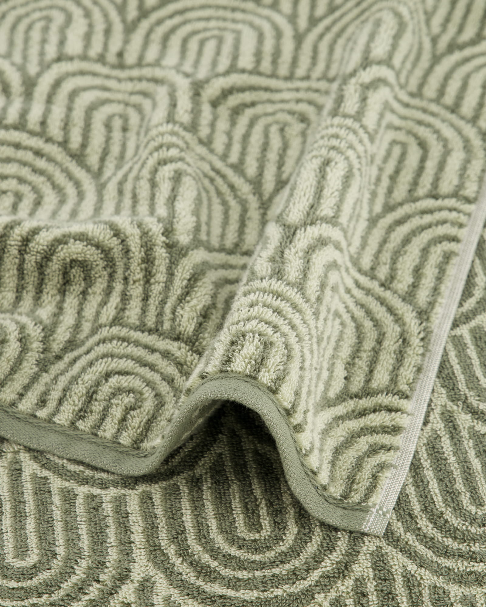 Cawö Handtücher Maison Bögen 6268 field - 44 - Handtuch 50x100 cm