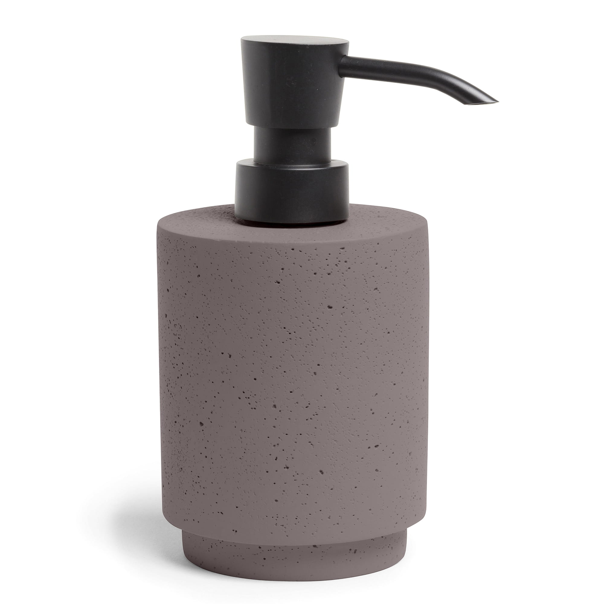 Möve Seifenspender Solid grey - 081 - 8 x 15 cm