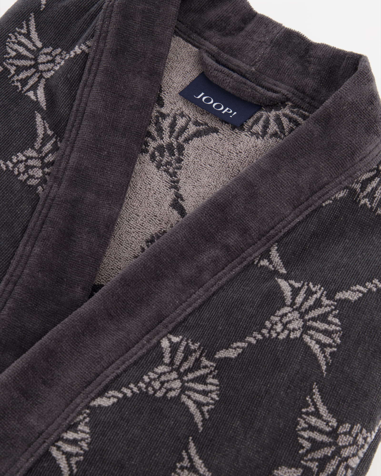 JOOP! Bademäntel Herren Kimono Kimono 1662 anthrazit - 77