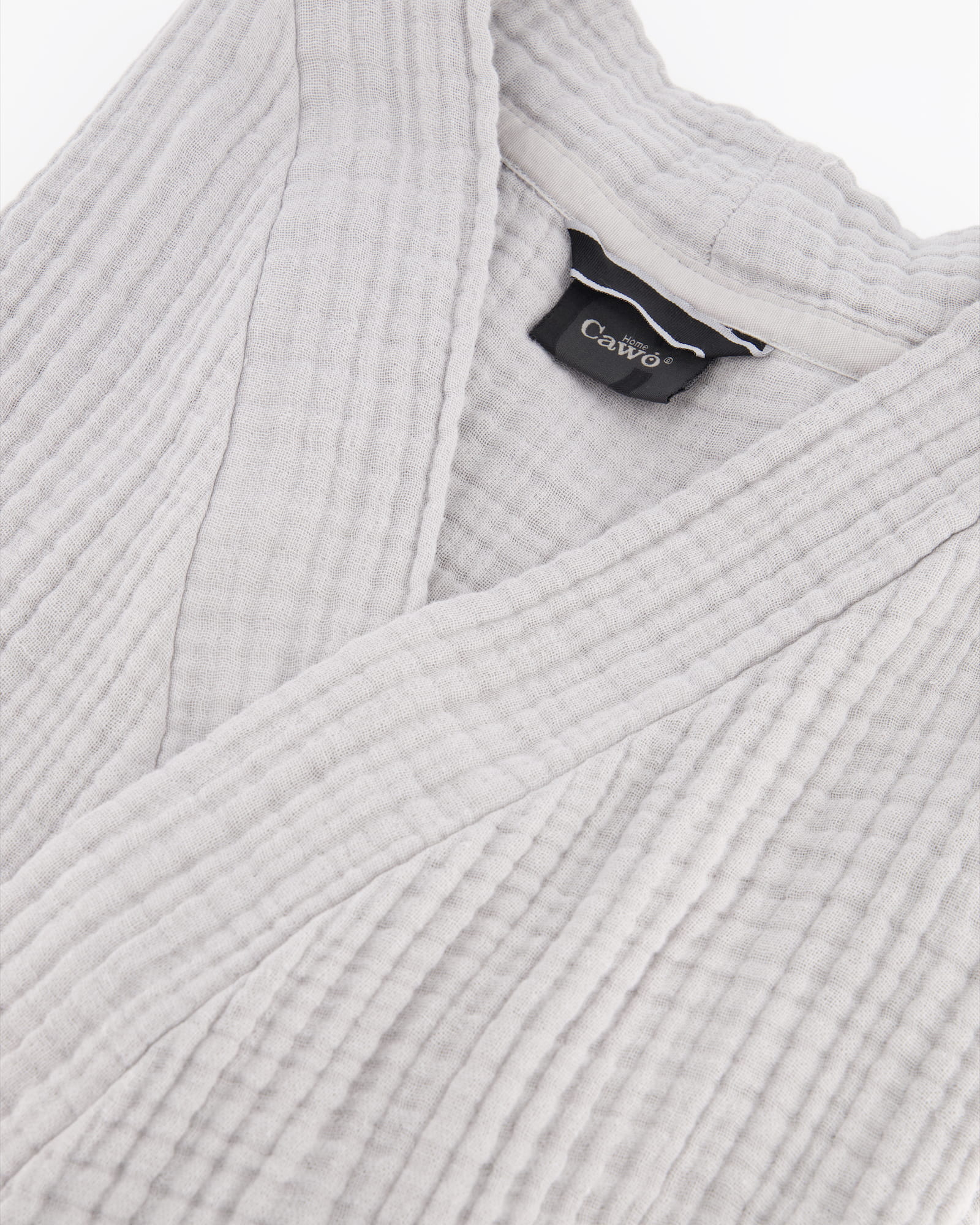 Cawö Home Bademäntel Damen Kimono Musselin 838 kreide - 70