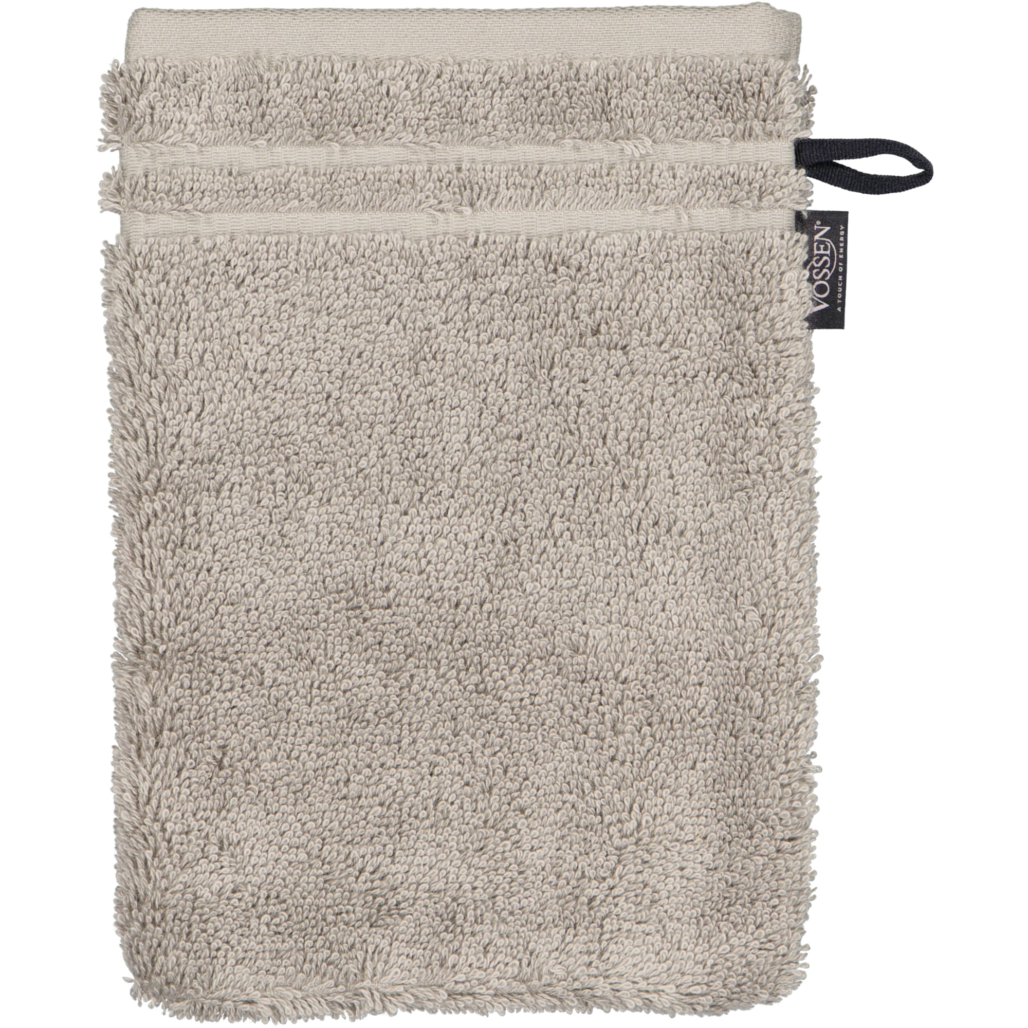Vossen Handtücher Vienna Style Supersoft pepplestone - 7470 - Waschhandschuh 16x22 cm