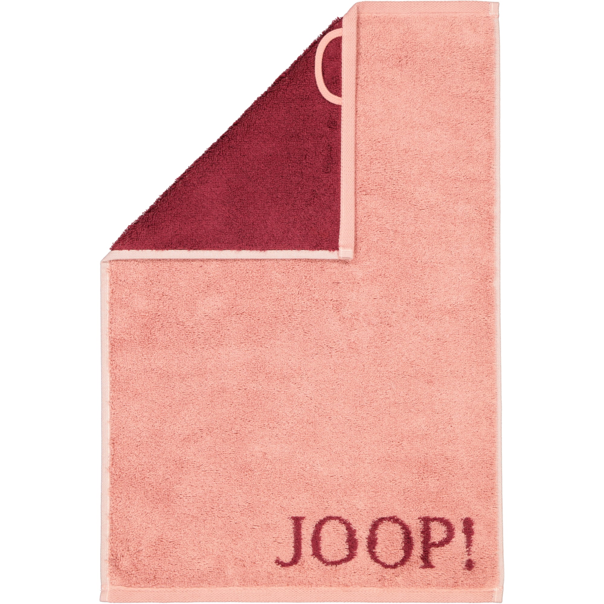 JOOP! Handtücher Classic Doubleface 1600 rouge - 29 - Gästetuch 30x50 cm