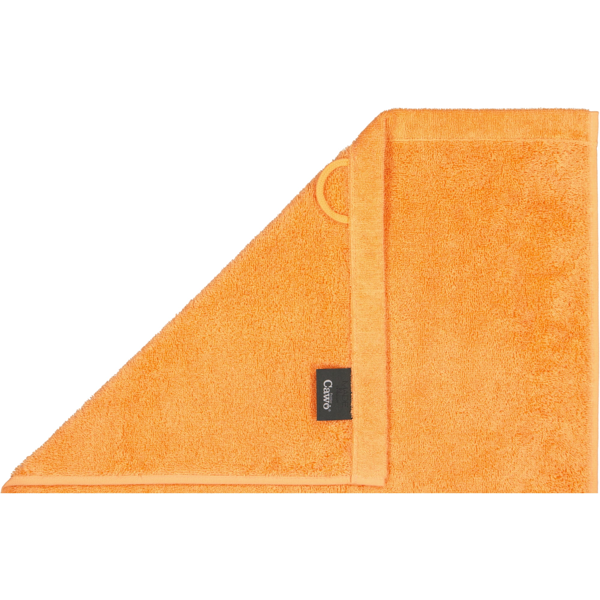 Cawö Handtücher Lifestyle Uni 7007 mandarine - 316 - Gästetuch 30x50 cm