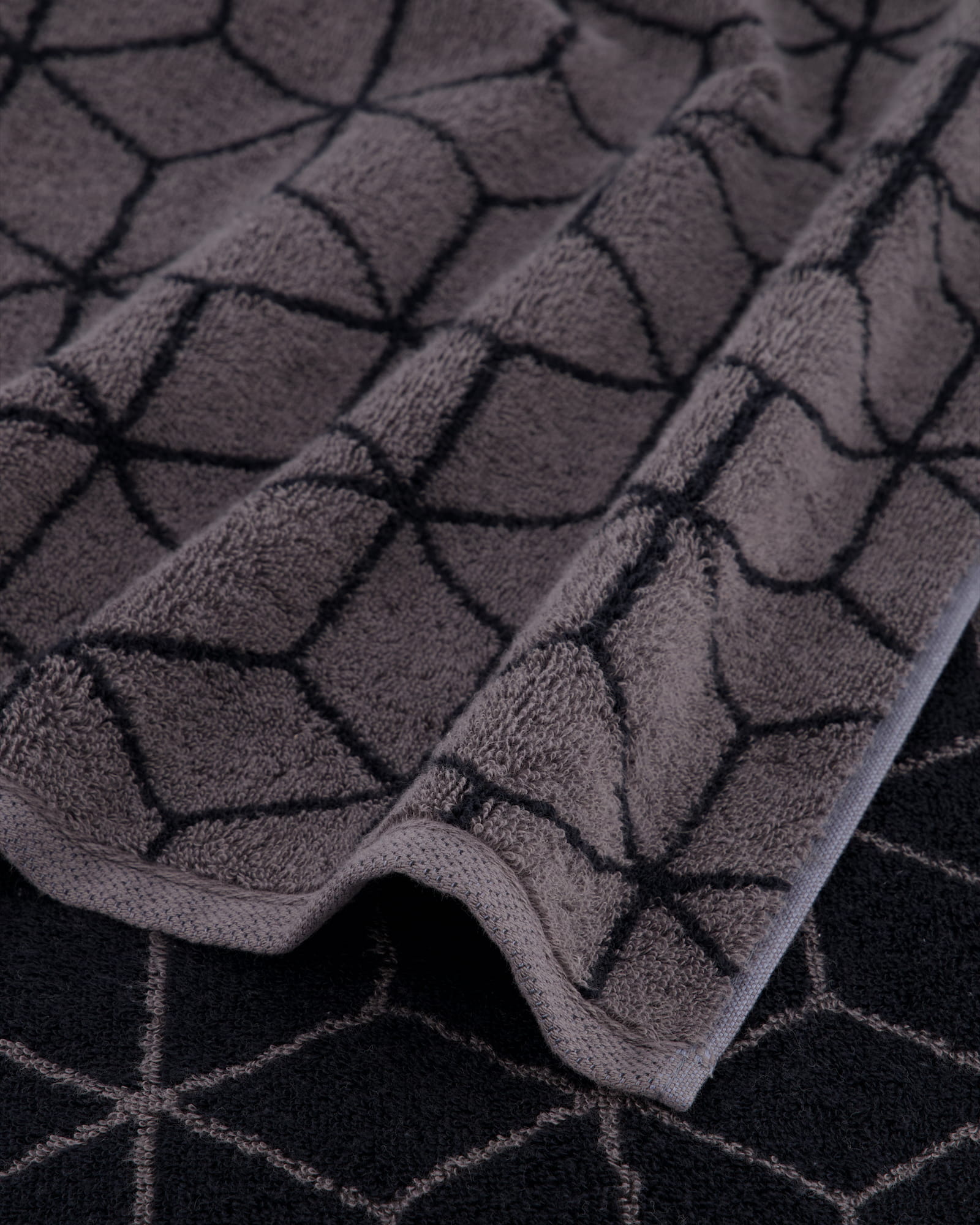 Villeroy & Boch Handtücher Coordinates Carré 2557 - Farbe: graphite - 79