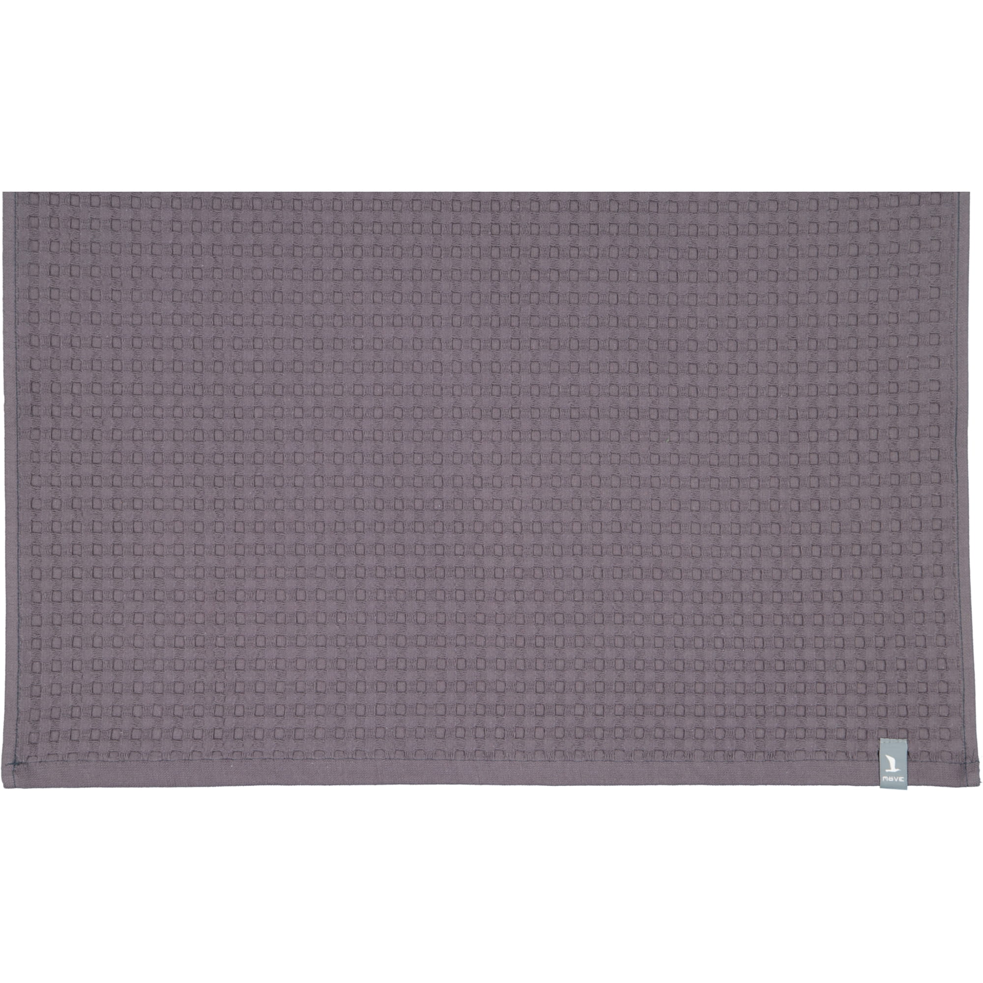 Möve - Waffelpiquée - Farbe: graphite - 842 (1-0605/8762) - Gästetuch 40x70 cm