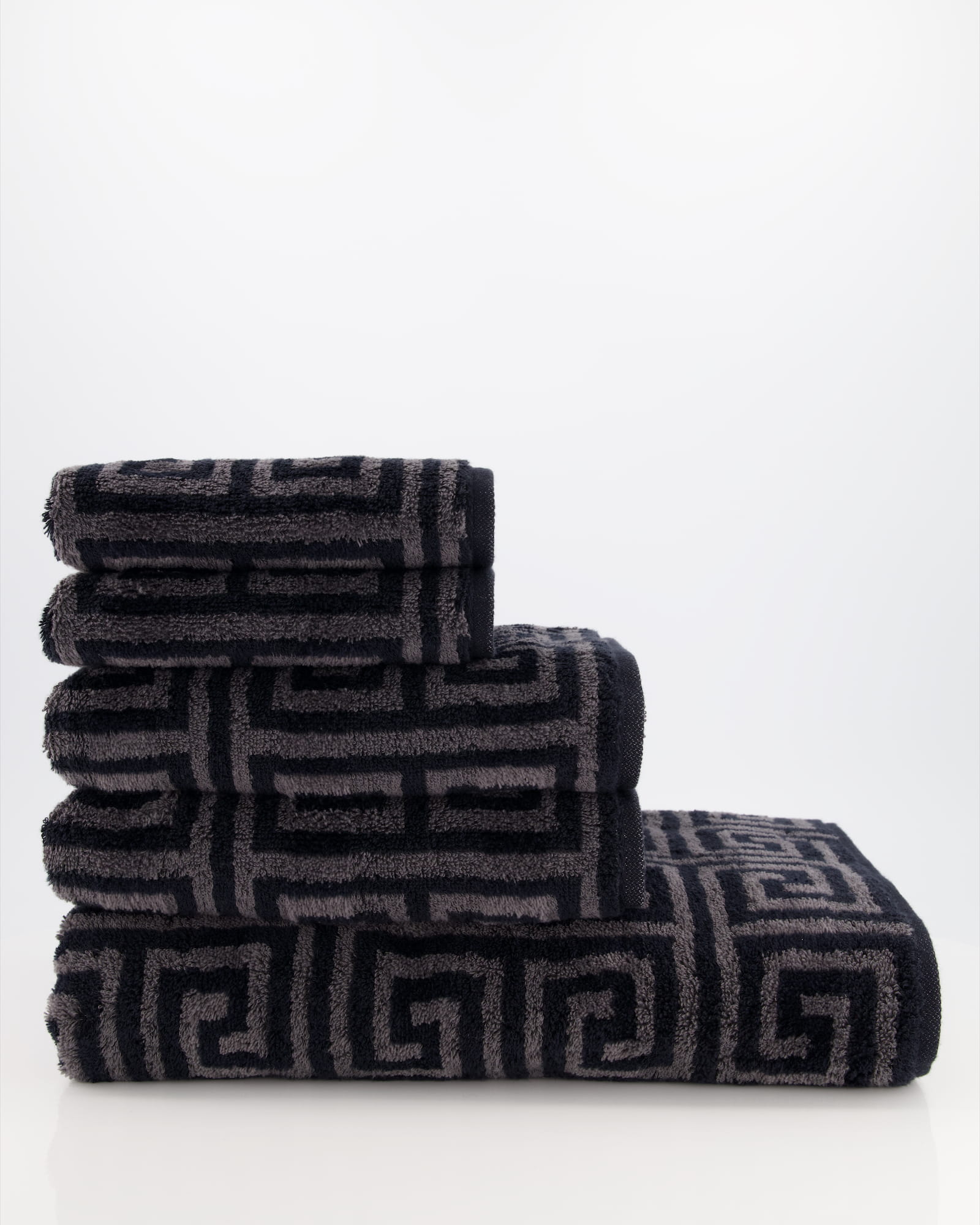 Cawö Handtücher Noblesse Elegance Allover 1088 anthrazit - 97