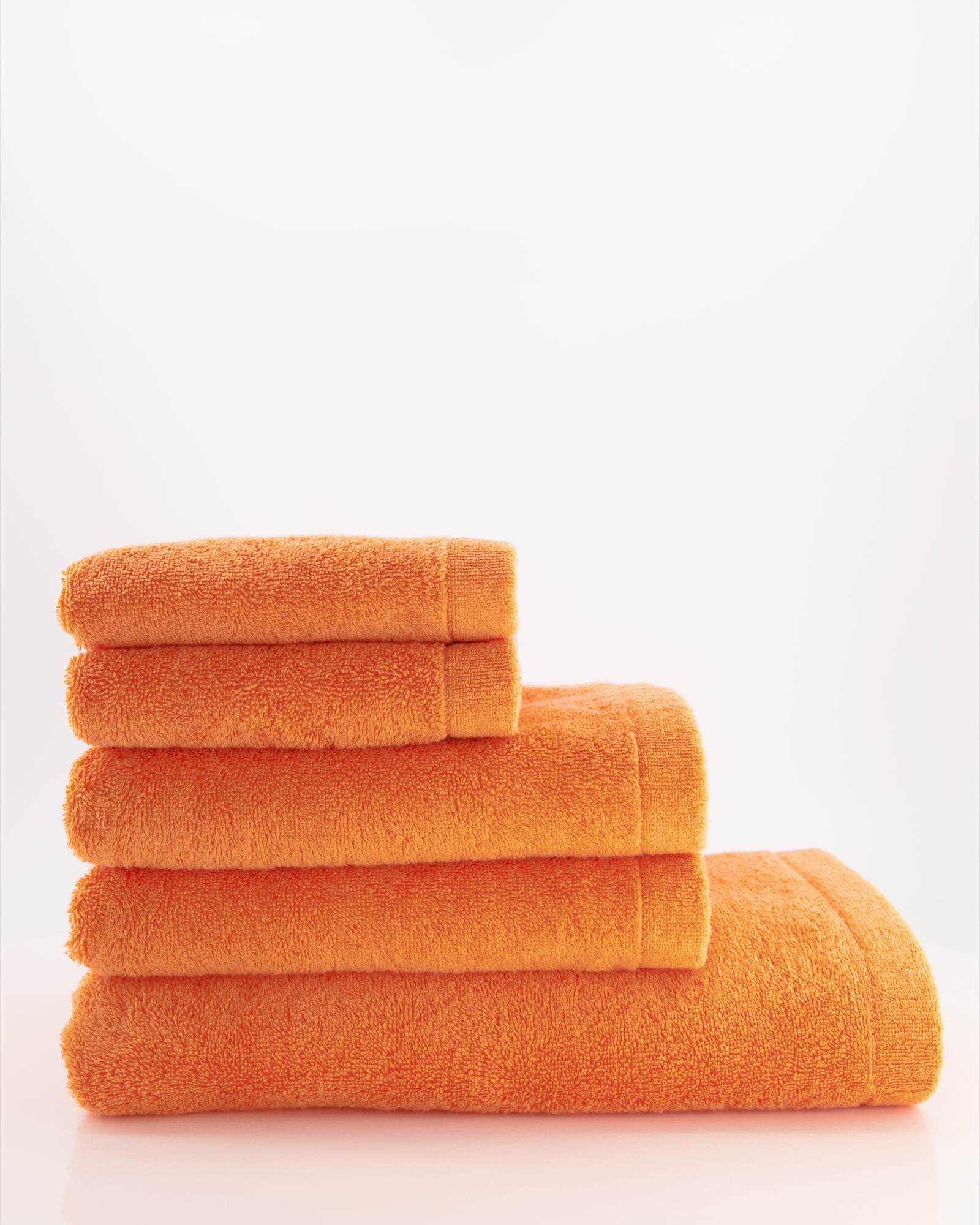 Cawö Handtücher Lifestyle Uni 7007 mandarine - 316 - Gästetuch 30x50 cm