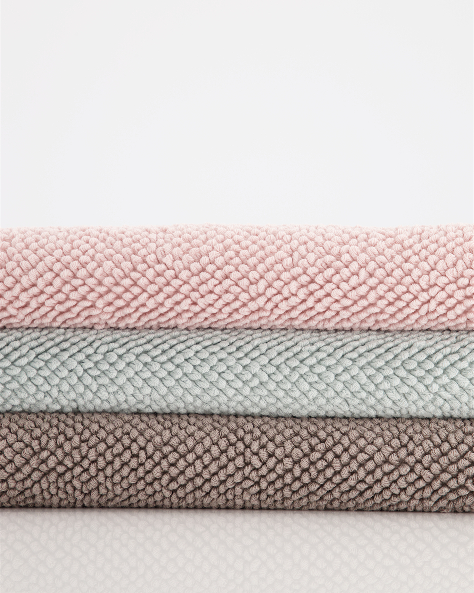 Cawö Home - Badteppich Loop 1007 - Farbe: eukalyptus - 450