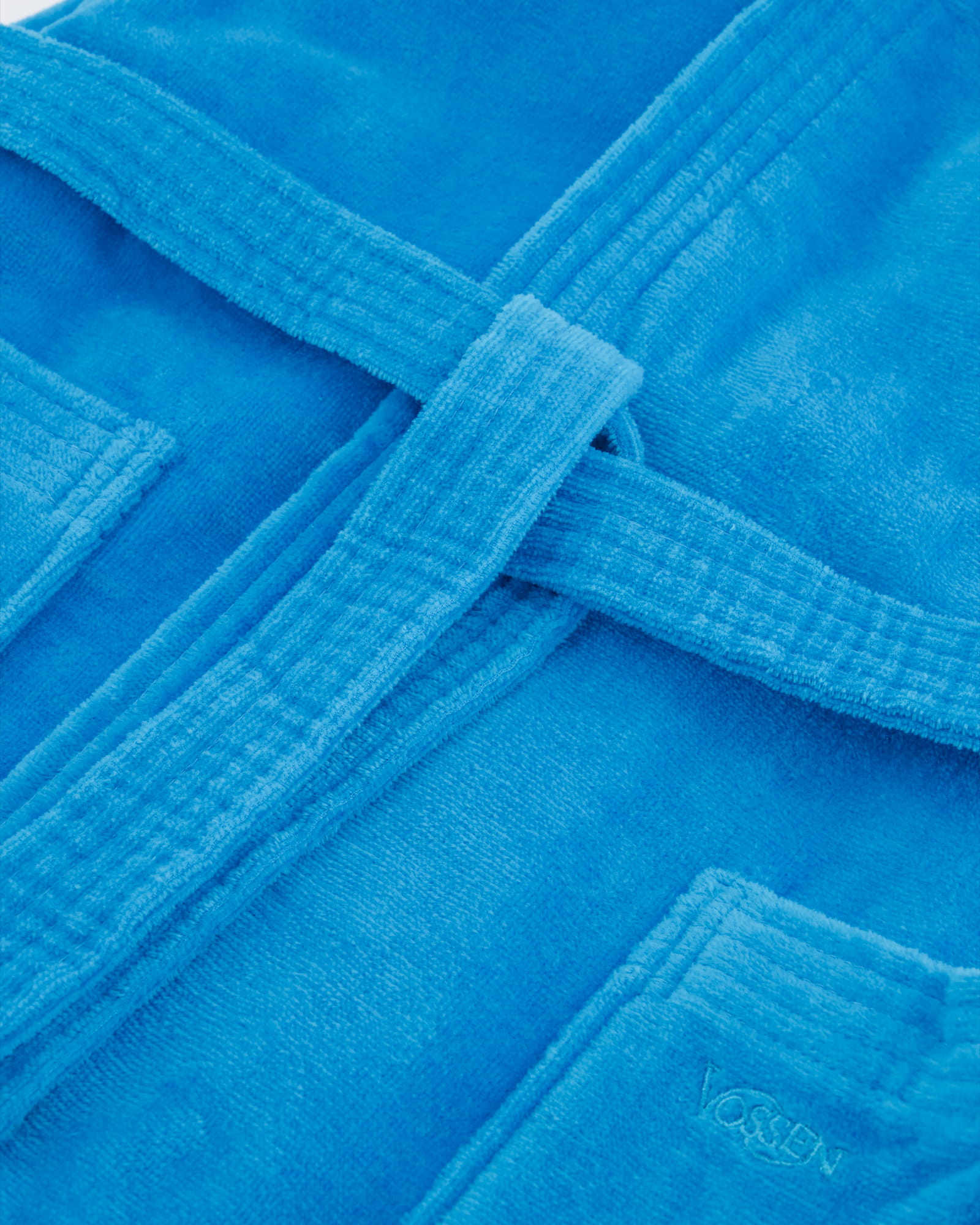 Vossen Bademäntel unisex Kurzmantel mit Kapuze Texas turquoise - 5570