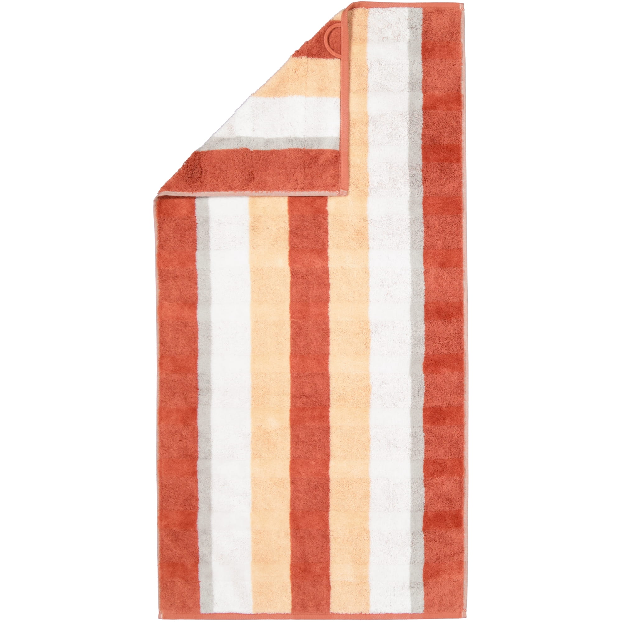 Cawö Handtücher Noblesse Stripe 1087 brick - 33