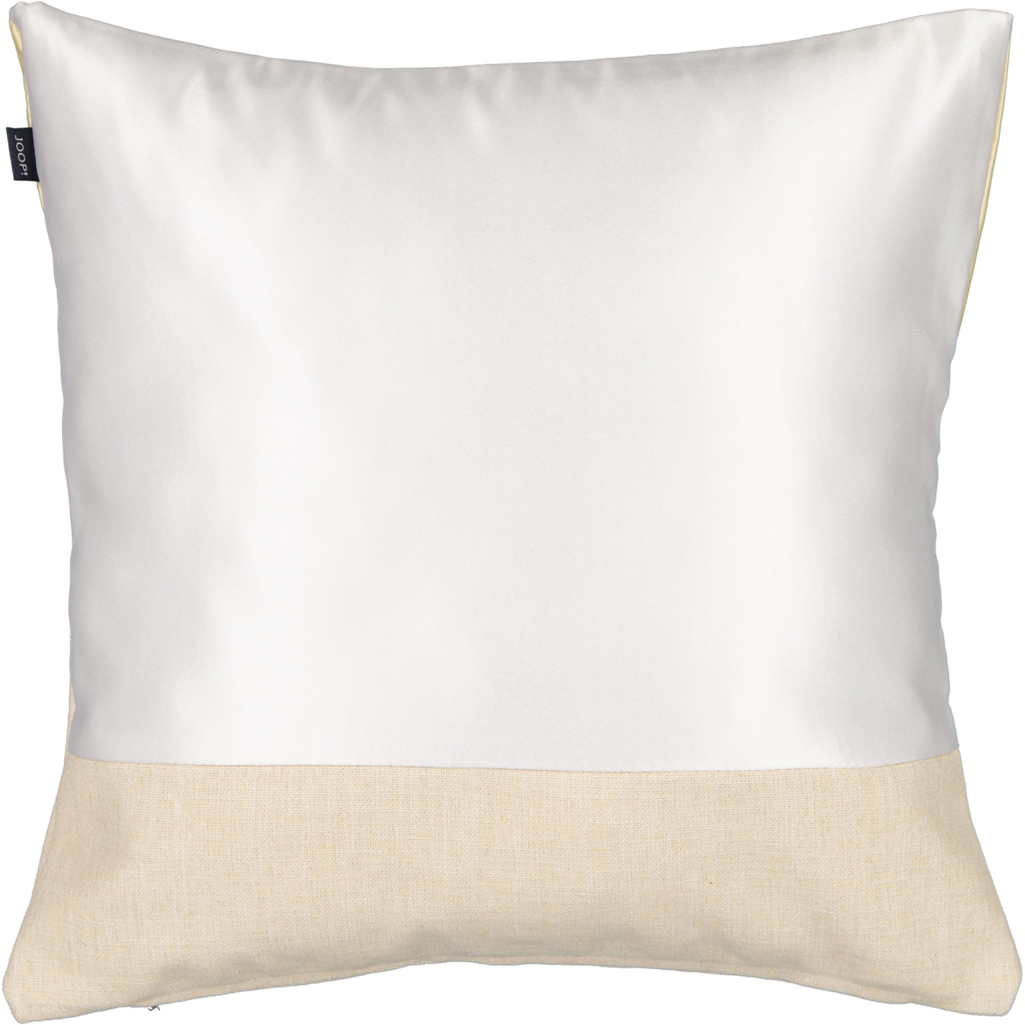 JOOP! Kissenhüllen Split Vanille - 040 - 40x40 cm