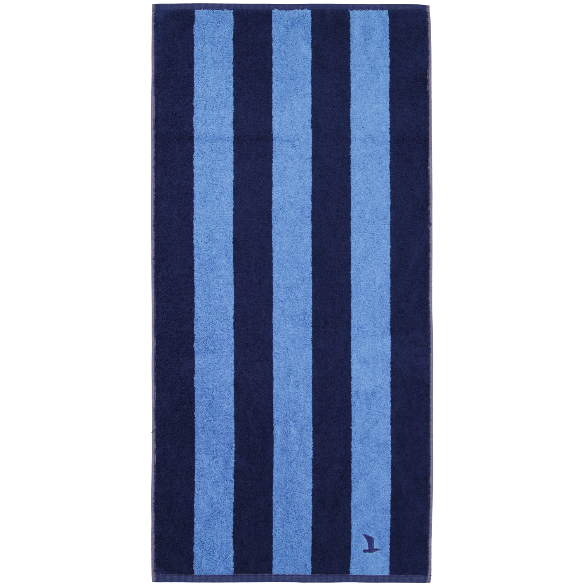 Möve Handtücher Superwuschel Blockstreifen deep sea/cornflower - 042
