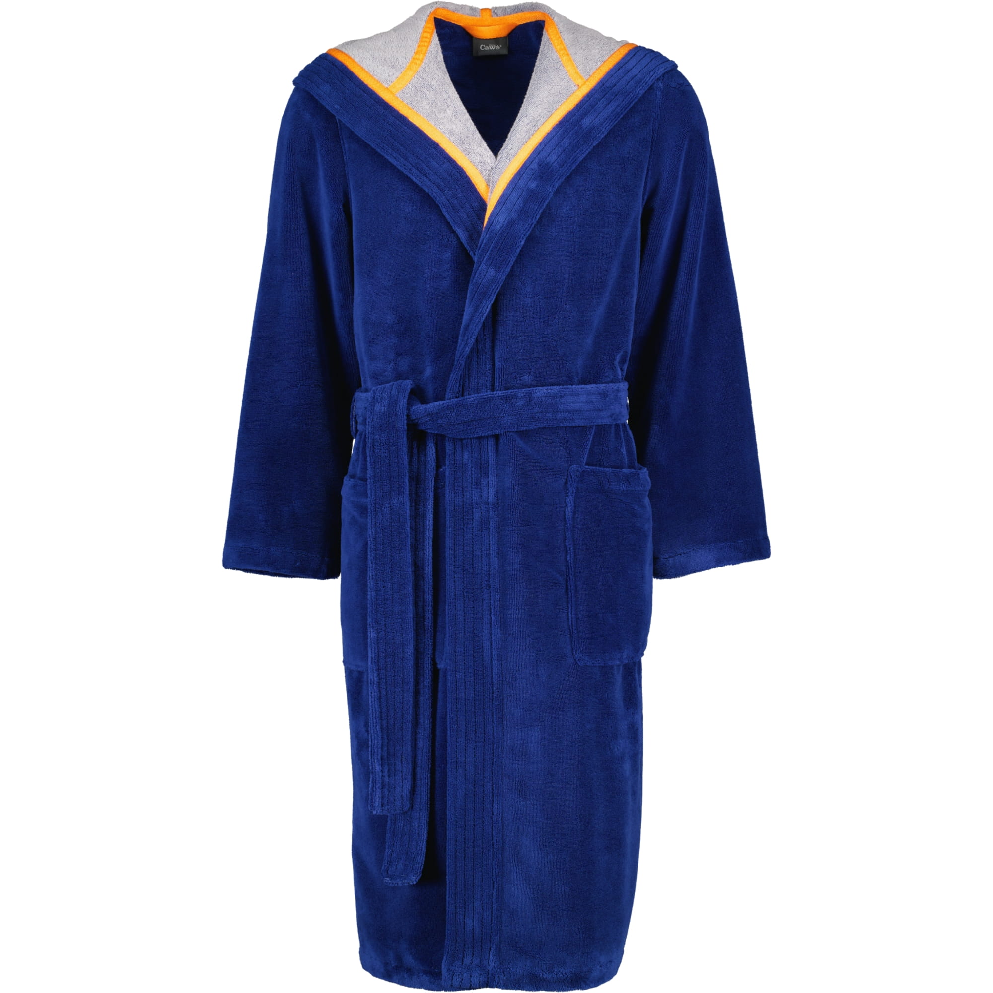 Cawö Home Herren Bademantel Kapuze 831 - Farbe: navy - 13