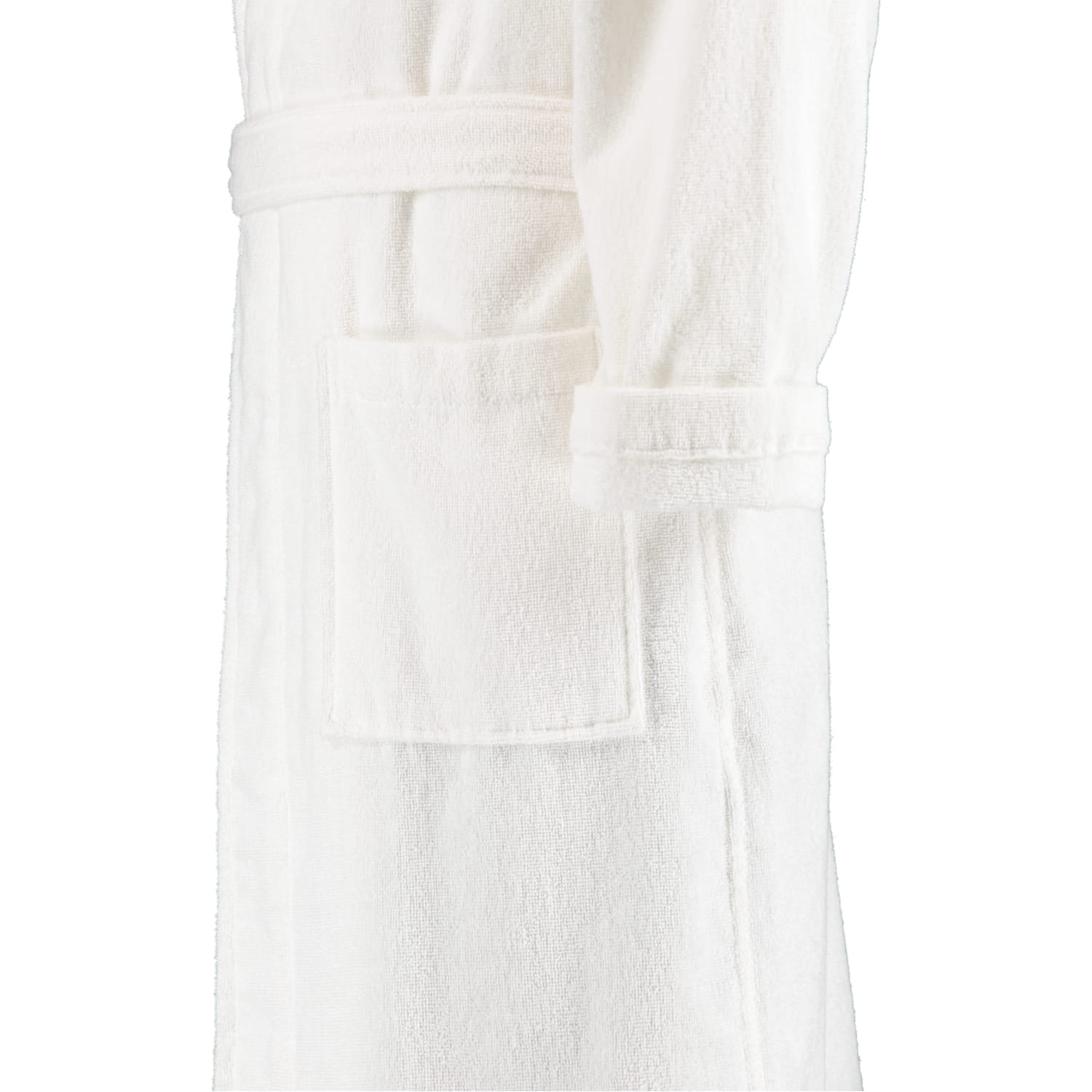 Esprit Bademantel Mono Schalkragen - Farbe: white - 030