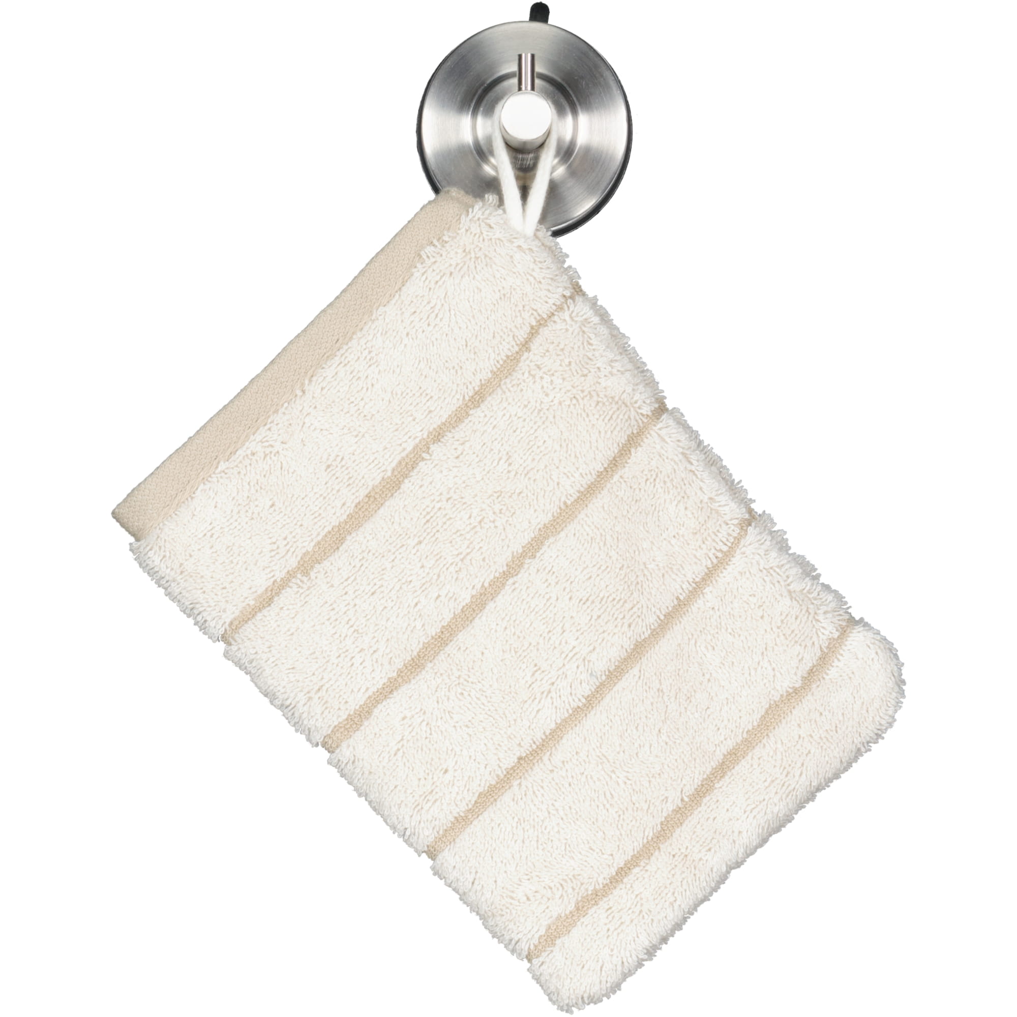 Cawö Handtücher Balance Doubleface 6232 natur - 33 - Waschhandschuh 16x22 cm