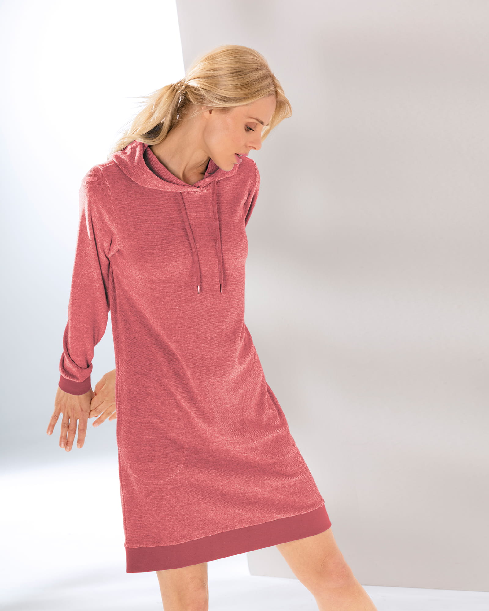 Cawö Home Hoodie 818 - Farbe: koralle - 22