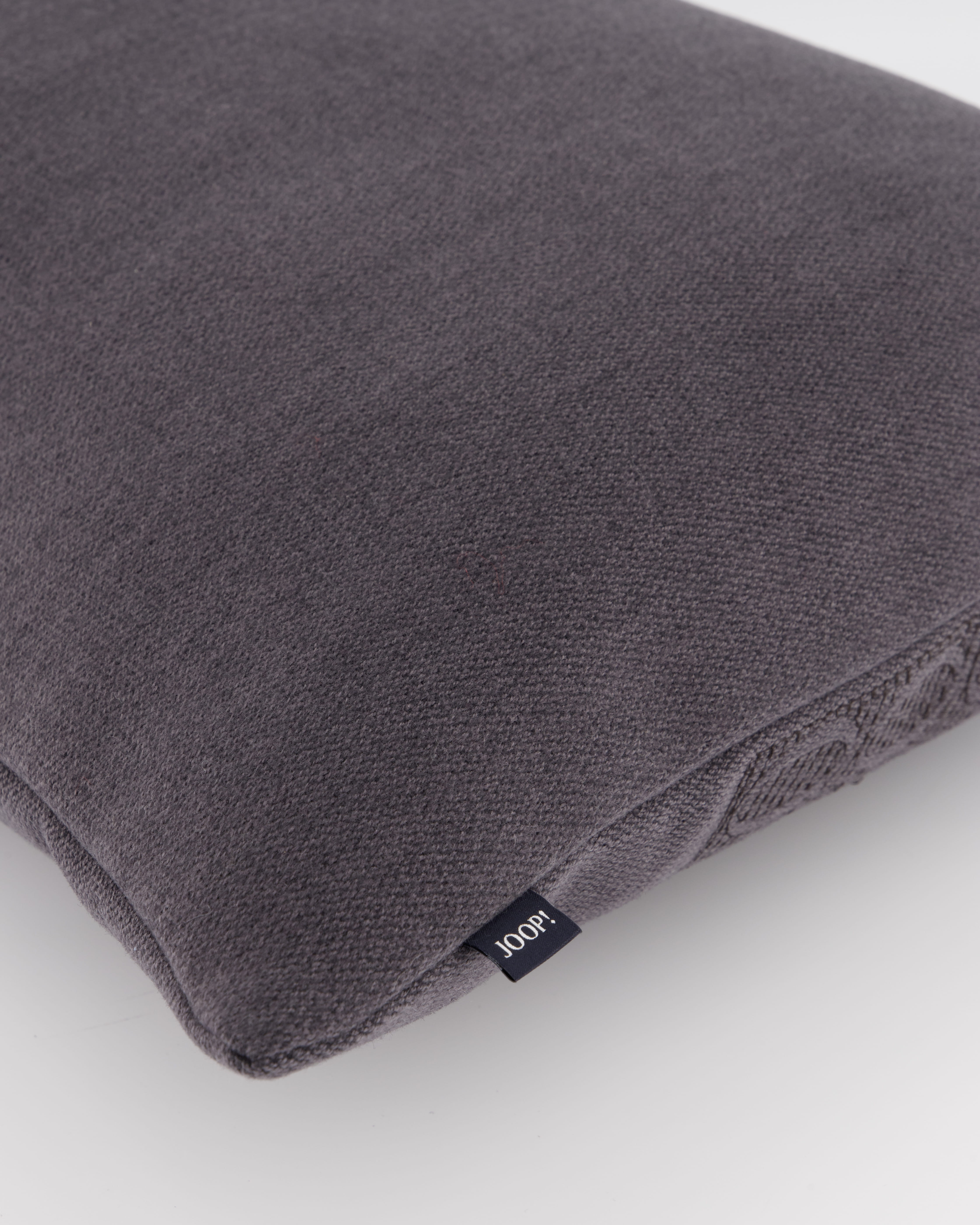JOOP! Kissenhüllen Signature Stripes Anthrazit - 012 - 40x60 cm