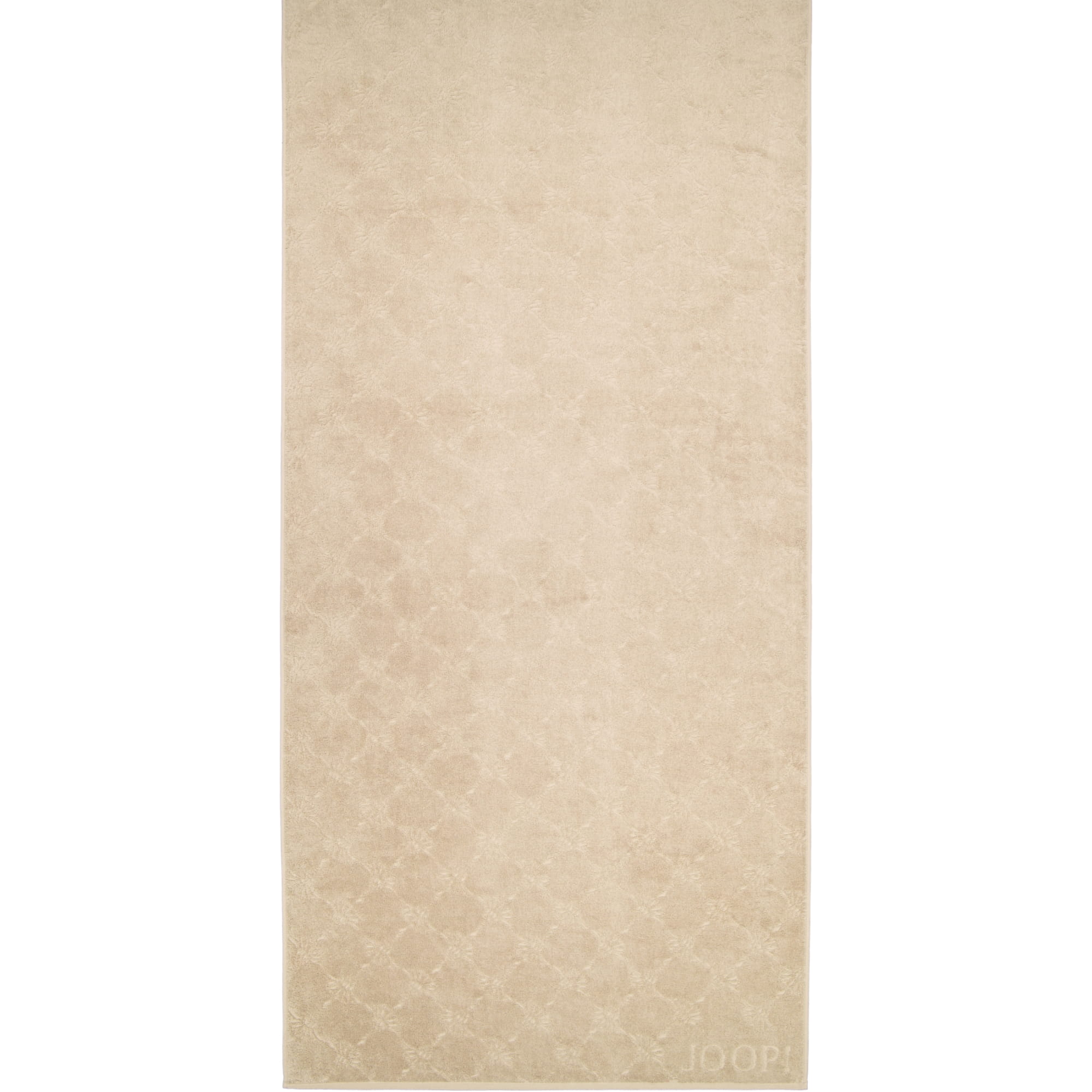 JOOP Uni Cornflower 1670 - Farbe: sand - 375 - Saunatuch 80x200 cm