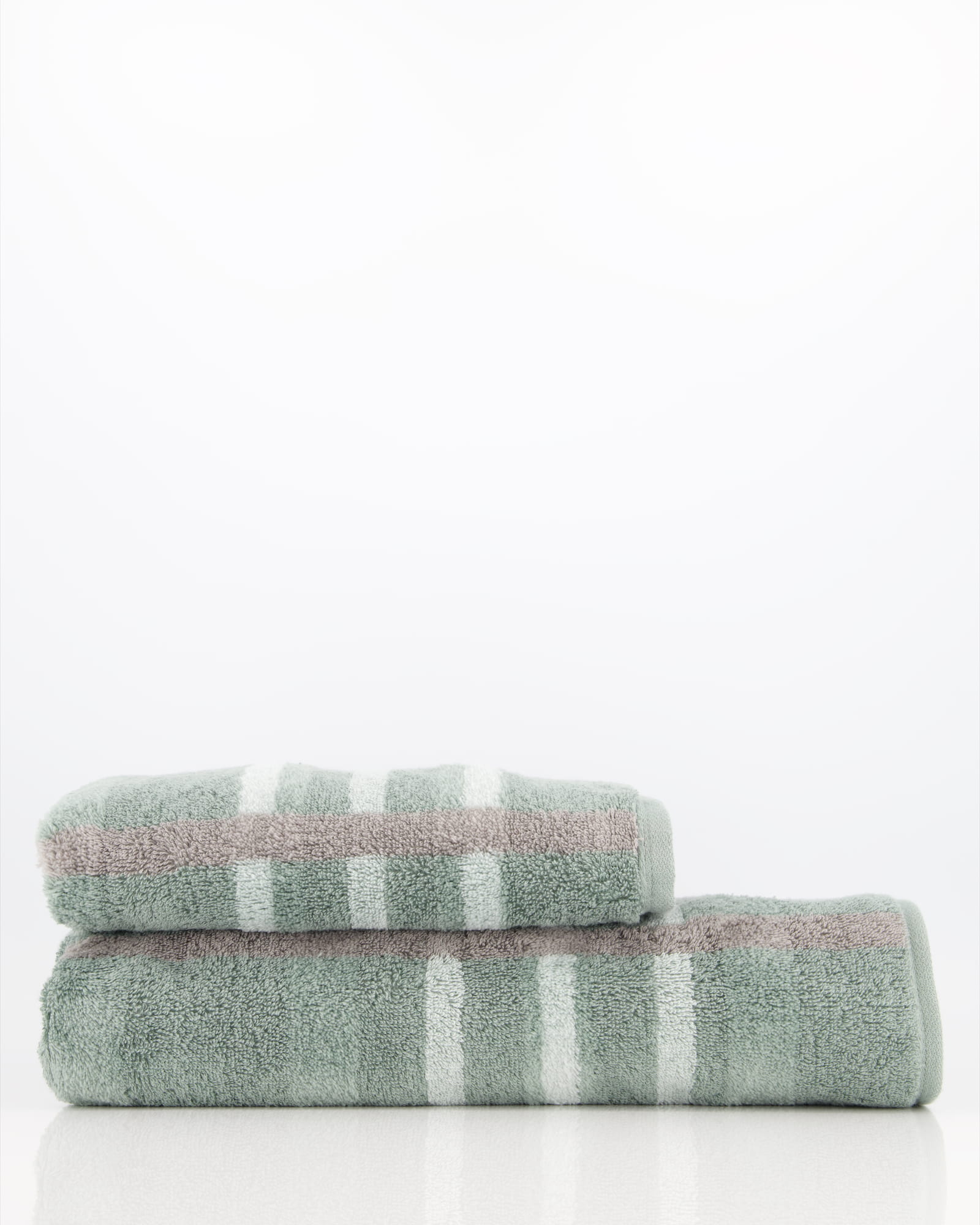 Cawö Handtücher Noblesse Check 1089 nordic green - 44 - Handtuch 50x100 cm