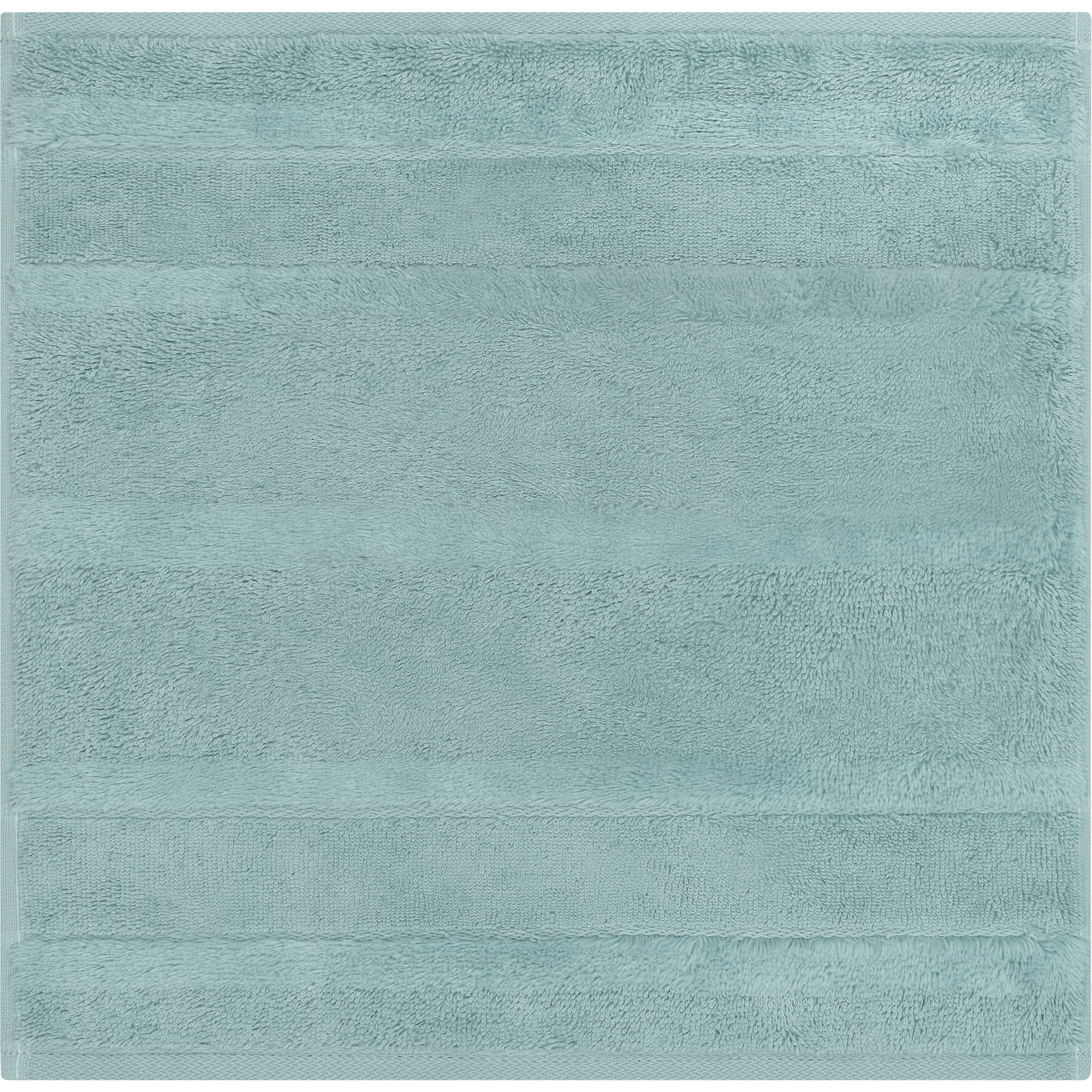 Cawö Handtücher Noblesse2 Uni 1002 emerald/teal - 468 - Seiflappen 30x30 cm