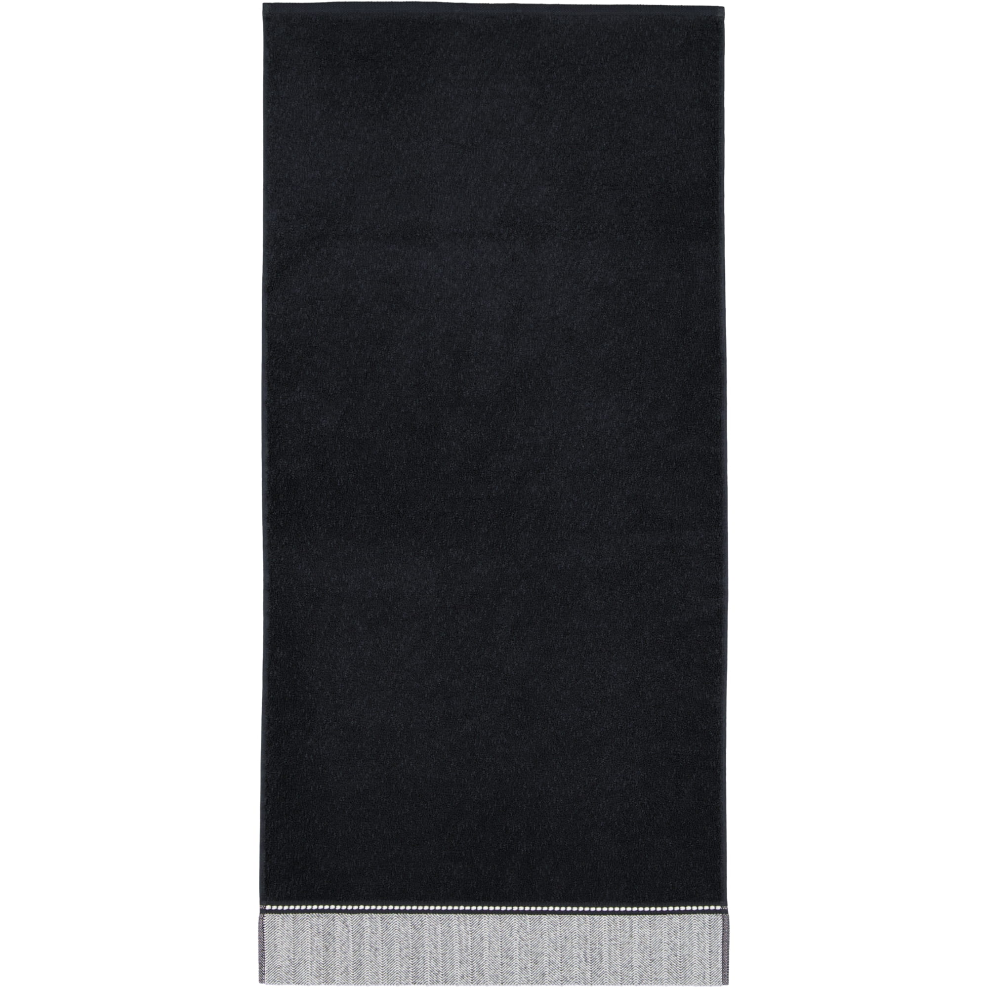 Möve Brooklyn Uni - Farbe:  black - 199 (1-0669/8970) - Waschhandschuh 15x20 cm