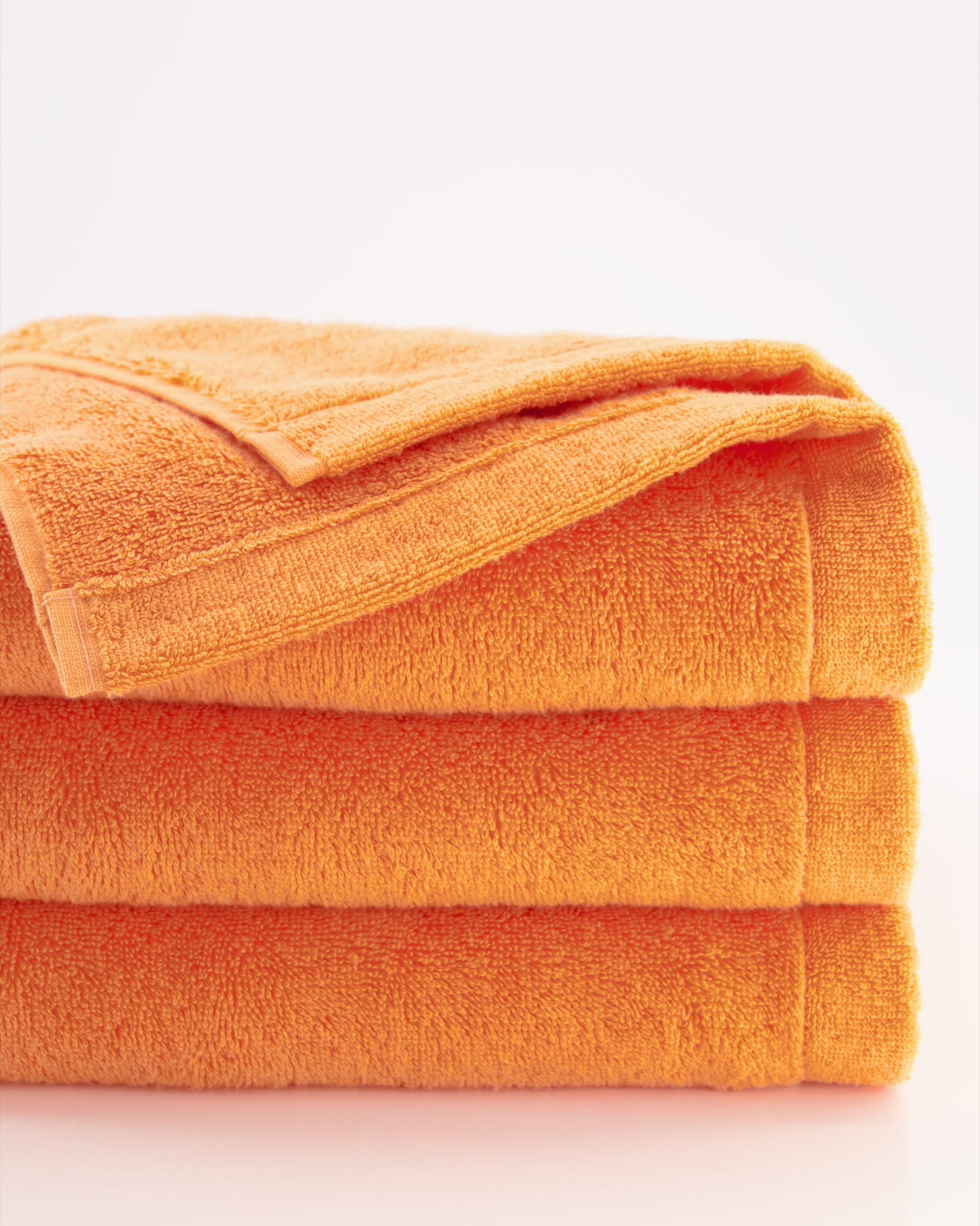 Cawö Handtücher Lifestyle Uni 7007 mandarine - 316 - Gästetuch 30x50 cm